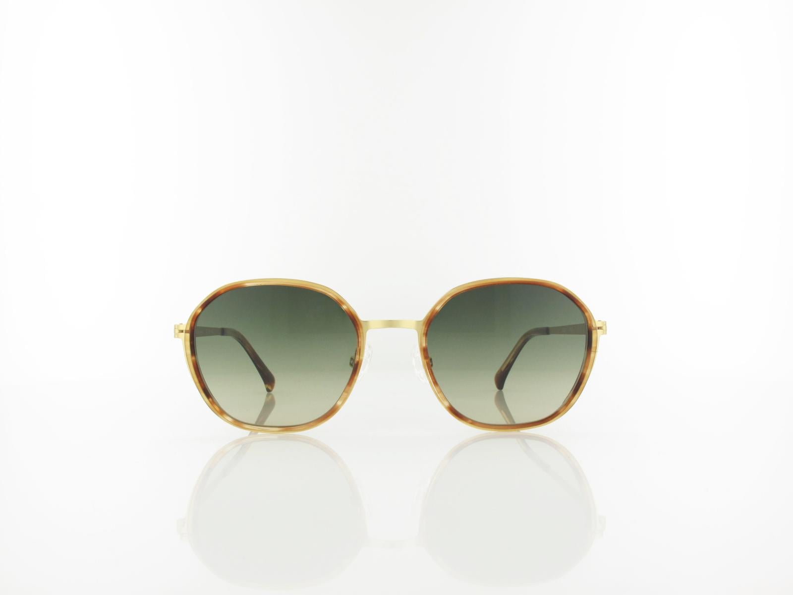 Brilando | Premium Sun U2620 51 | braun marmoriert gold matt / gr&uuml;n grau verlauf 85-65%