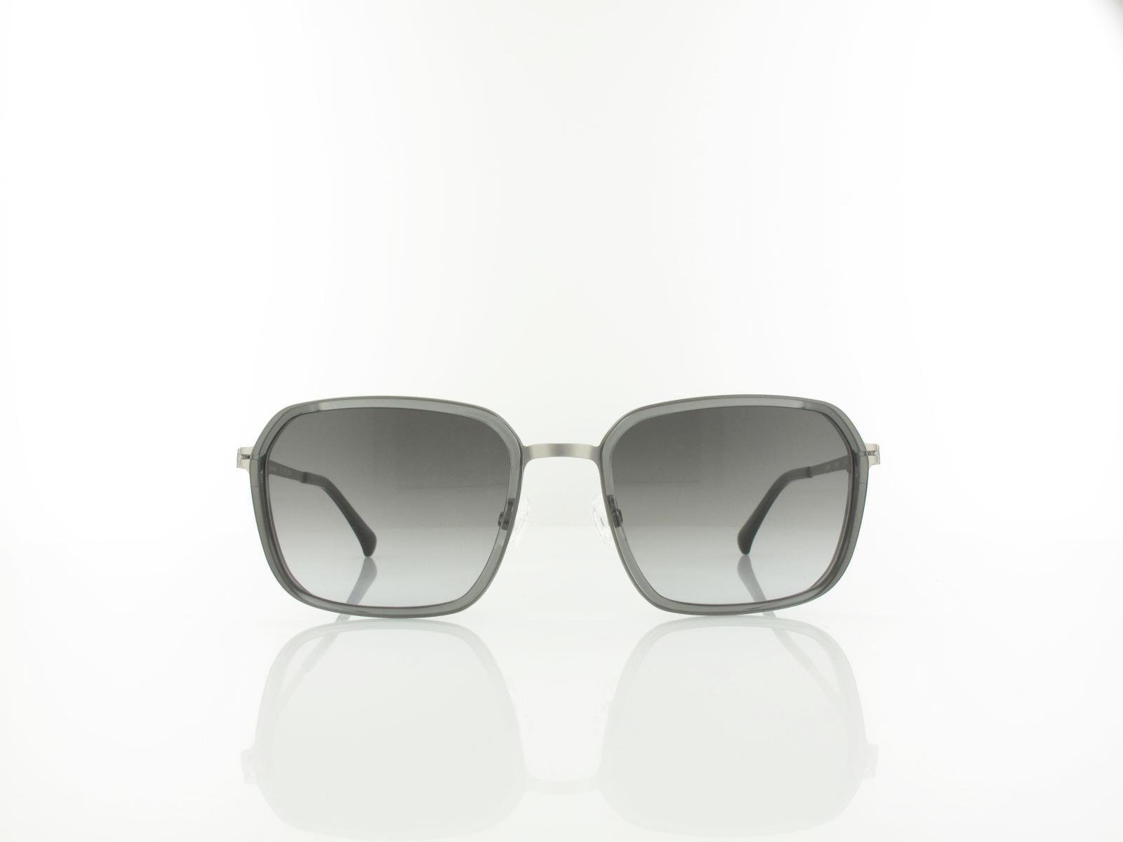 Brilando | Premium Sun U2650 54 | dunkelgrau transparent gun matt / bicolor verlauf grau blau 90-50%