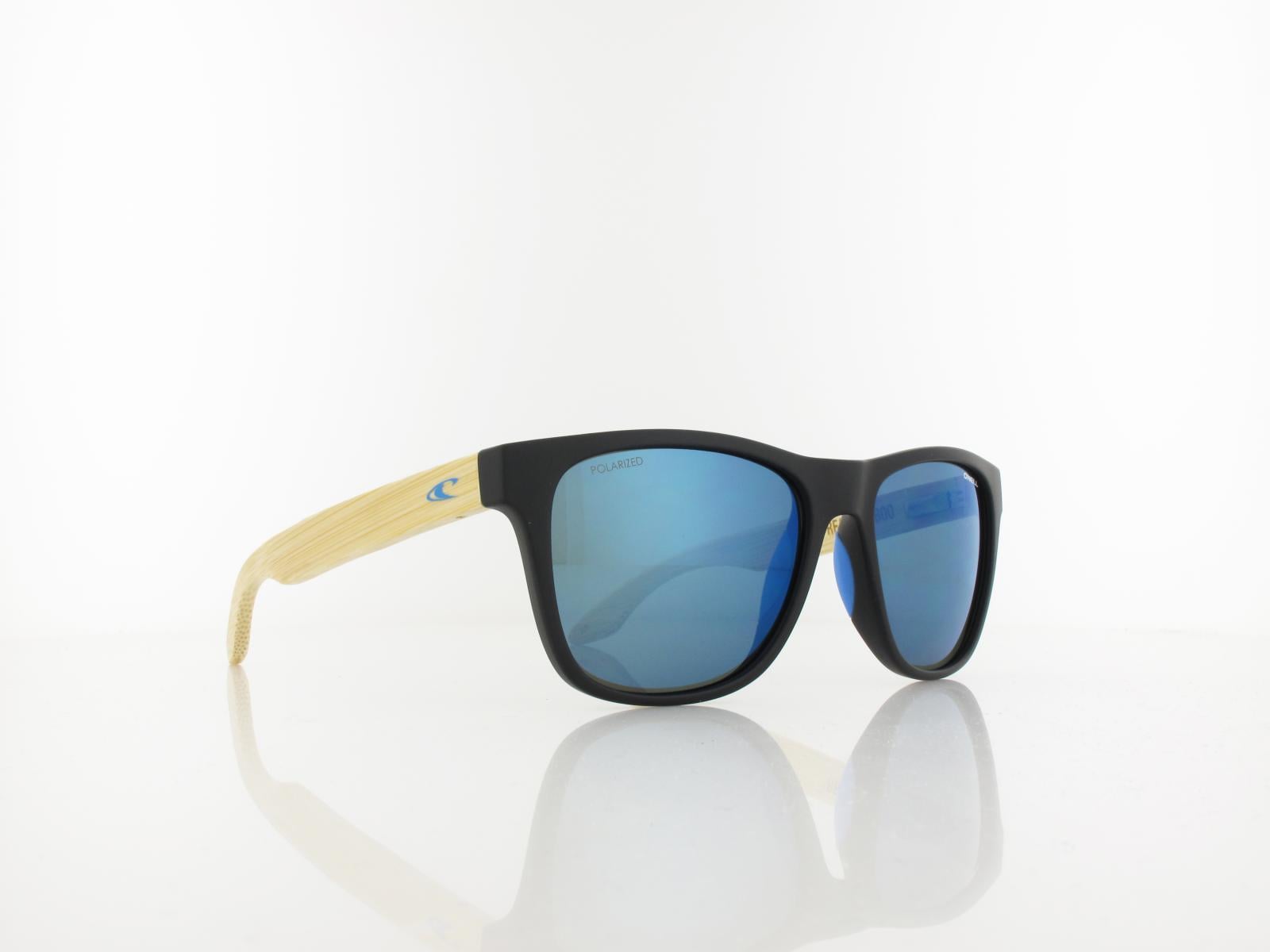 O'Neill | ONS 9016 2.0 104P 55 | matte black bamboo / blue mirror polarized