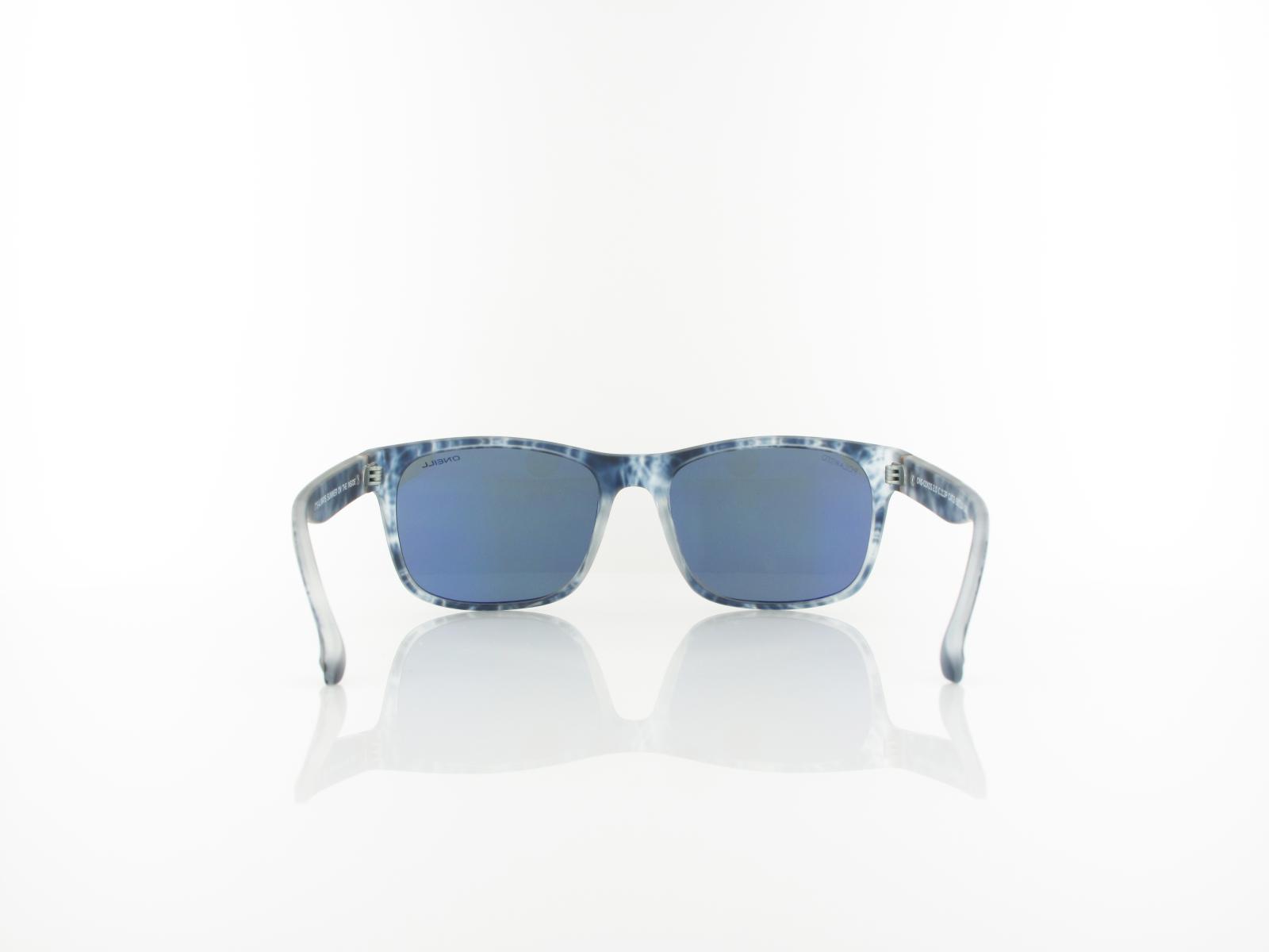 O'Neill | COXOS 2.0 113P 55 | matte blue water print / solid smoke with gold flash