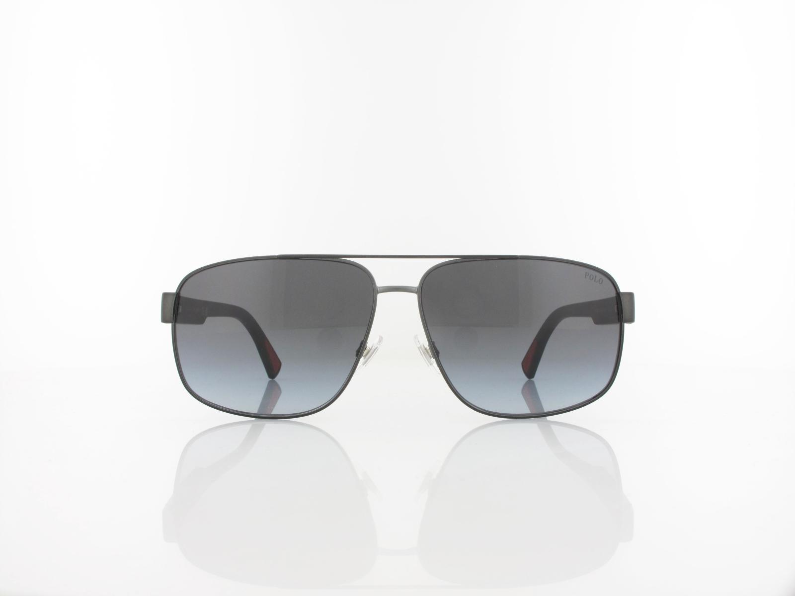 Polo Ralph Lauren | PH3165 92158G 61 | semishiny dark gunmetal / light gradient black
