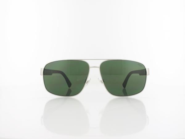 Polo Ralph Lauren | PH3165 931671 61 | semishiny silver / dark green
