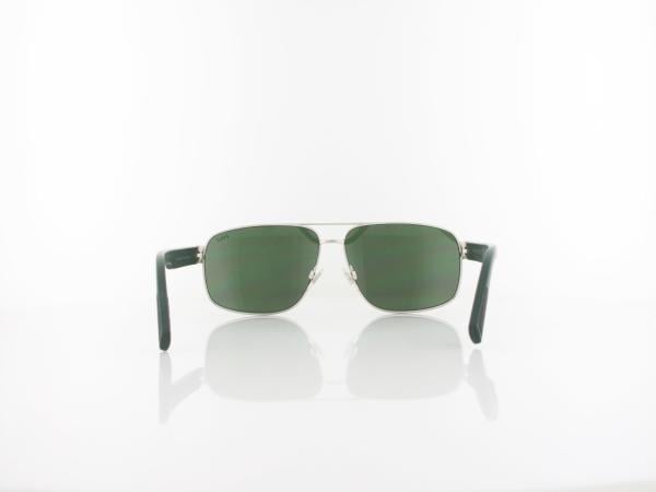 Polo Ralph Lauren | PH3165 931671 61 | semishiny silver / dark green