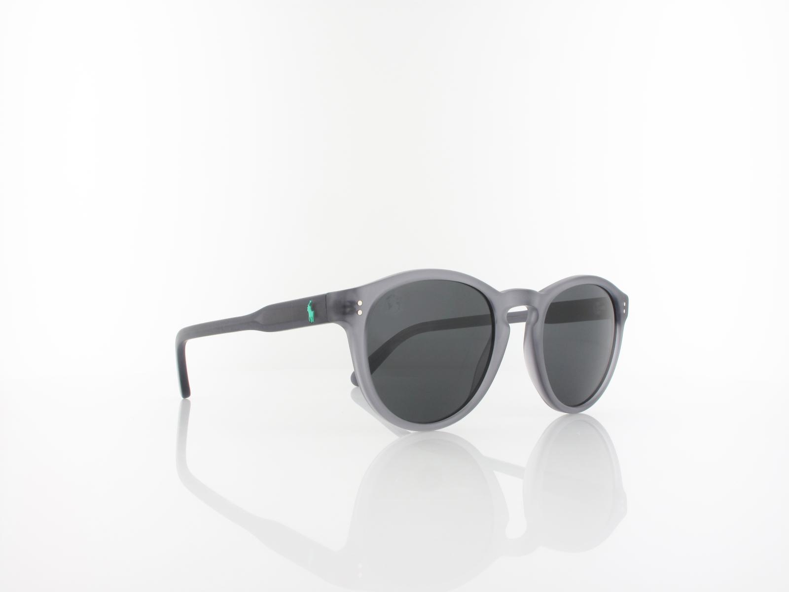 Polo Ralph Lauren | PH4172 595387 50 | matte transparent dark grey / dark grey