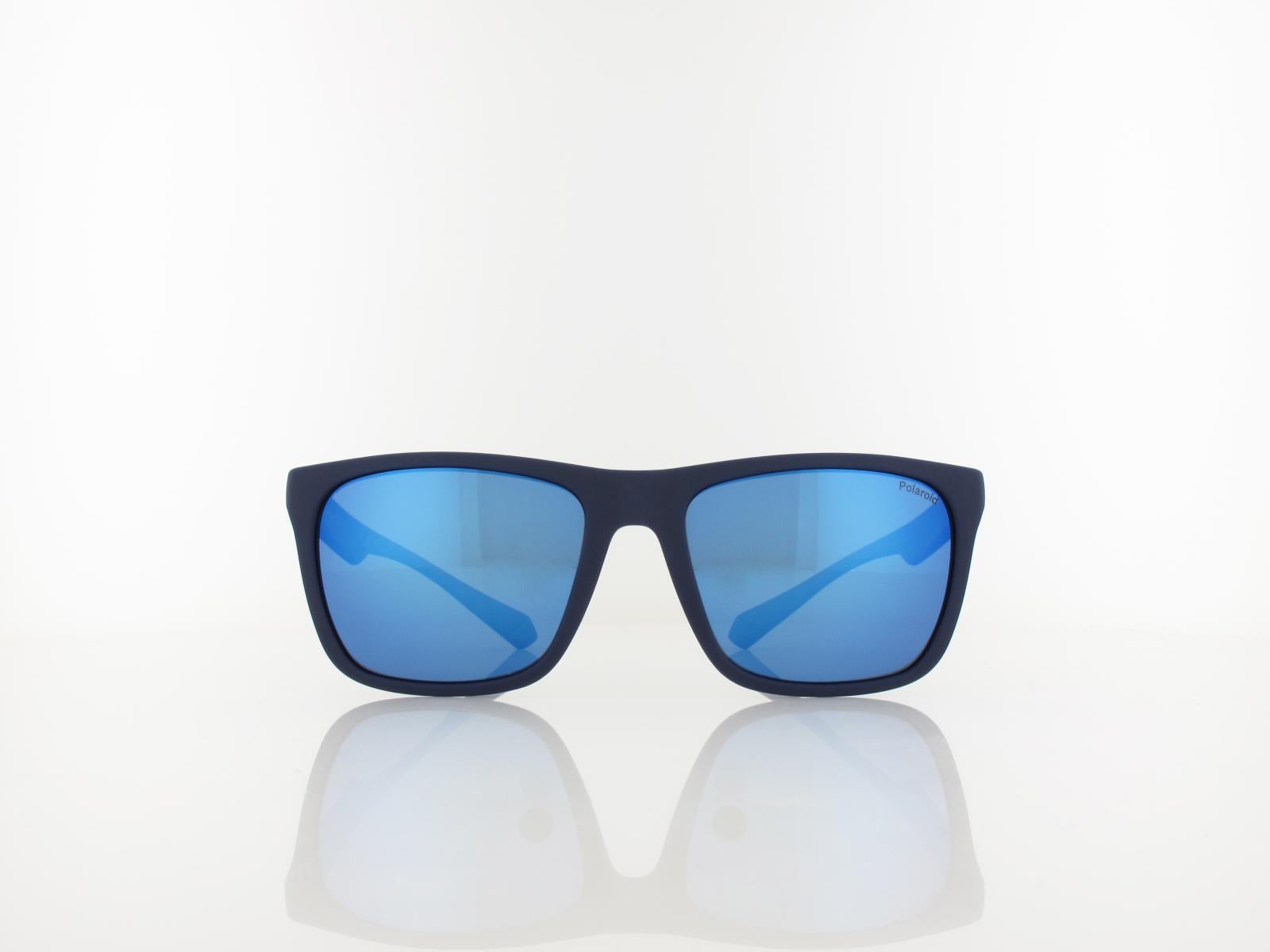 Polaroid | PLD 2141/S VGL/5X 56 | matt blue azure / blue mirror polarized