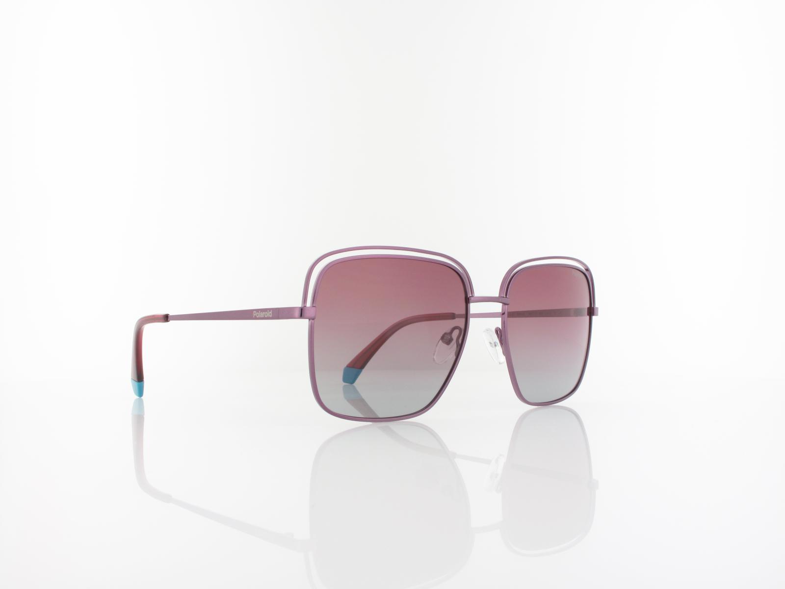 Polaroid | PLD 4104/S B3V/JR 56 | violet / burgundy shaded polarized