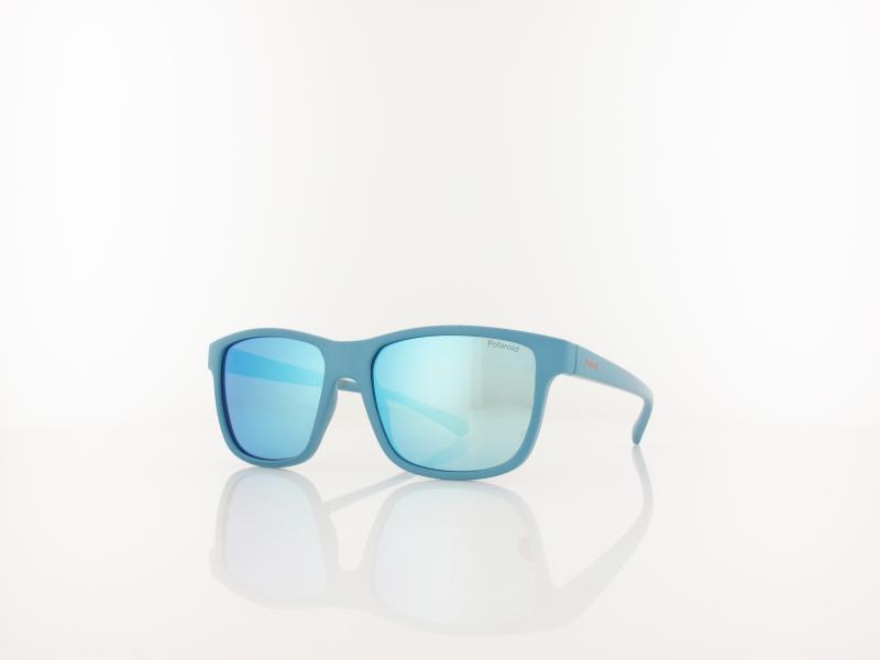 Polaroid | PLD 8067/S KIDS VGL/5X 49 | matt blue azure / blue mirror polarized