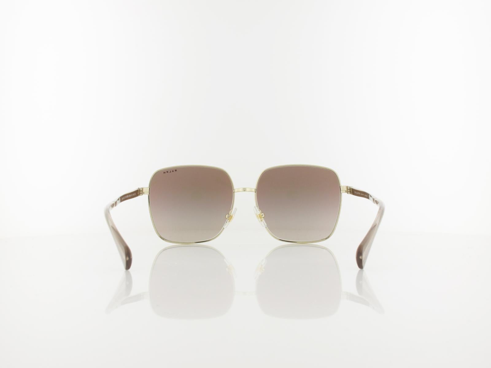Ralph | RA4142 9116B8 59 | shiny pale gold / gradient brown mirror
