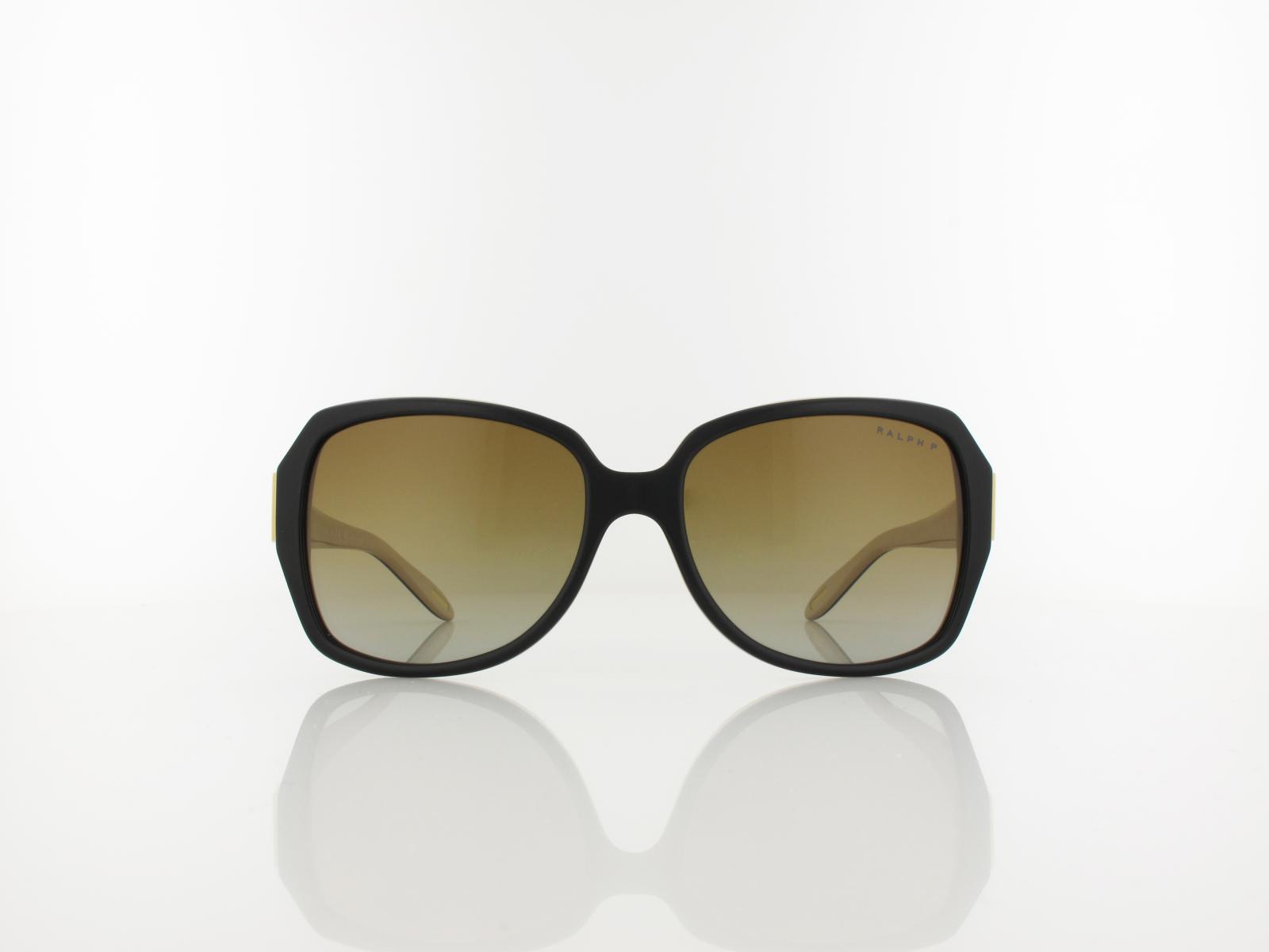 Ralph | RA5138 6123T3 58 | shiny black on nude / polar gradient brown
