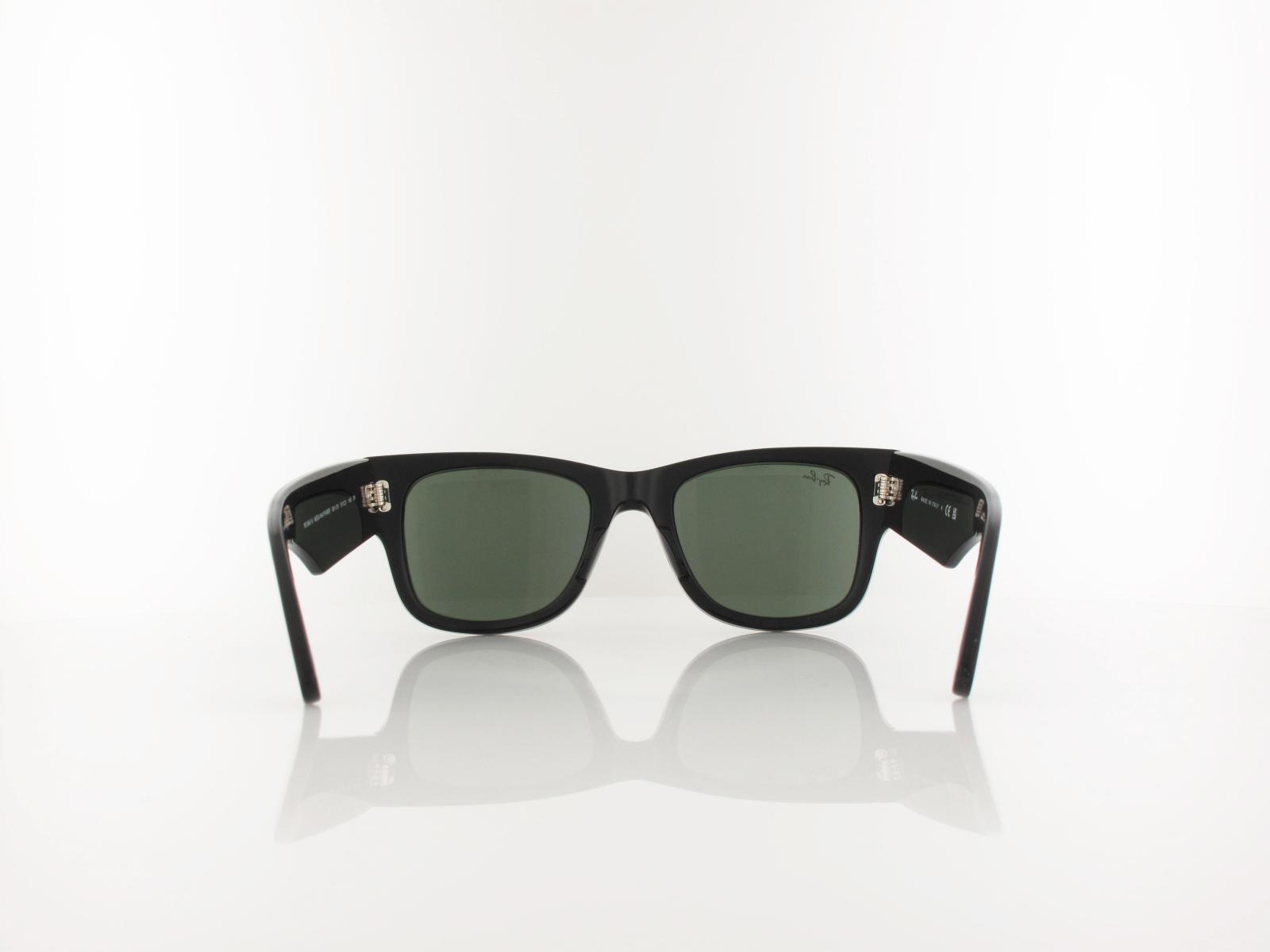 Ray Ban | MEGA WAYFARER RB0840S 901/31 51 | black / green