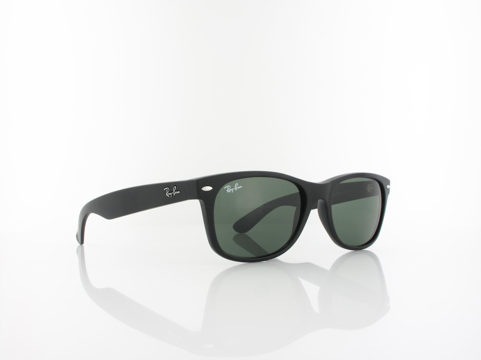 Ray Ban | New Wayfarer RB2132 622 55 | black rubber / green