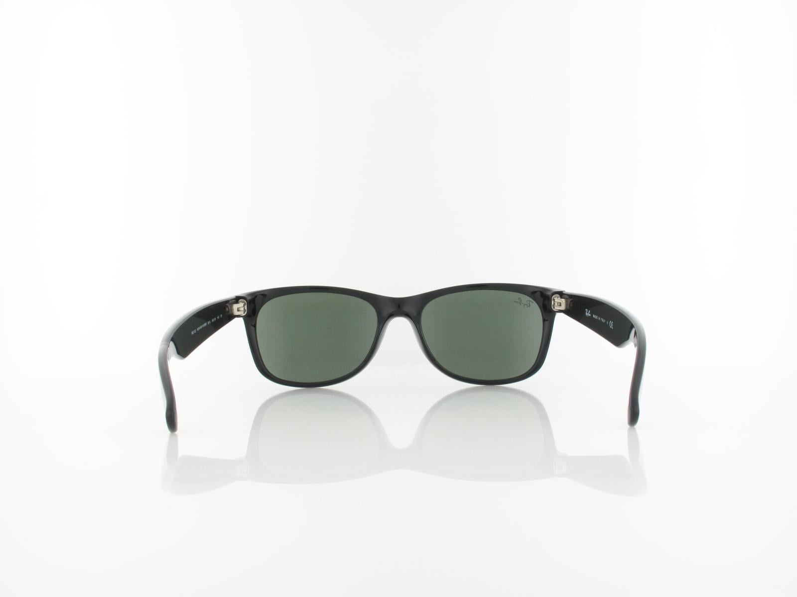 Ray Ban | New Wayfarer RB2132 901L 55 | polished black / green