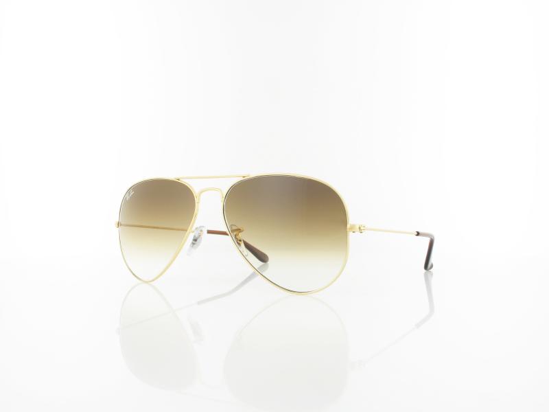 Ray Ban | Aviator Large Metal RB3025 001/51 58 | arista / crystal brown gradient