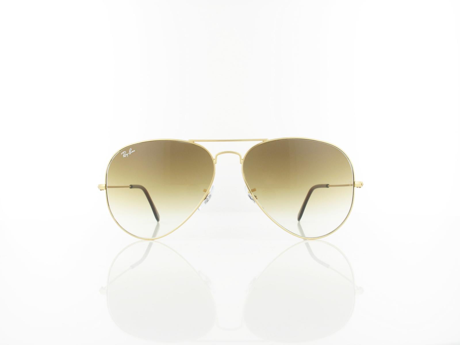 Ray Ban | Aviator Large Metal RB3025 001/51 62 | arista / crystal brown gradient