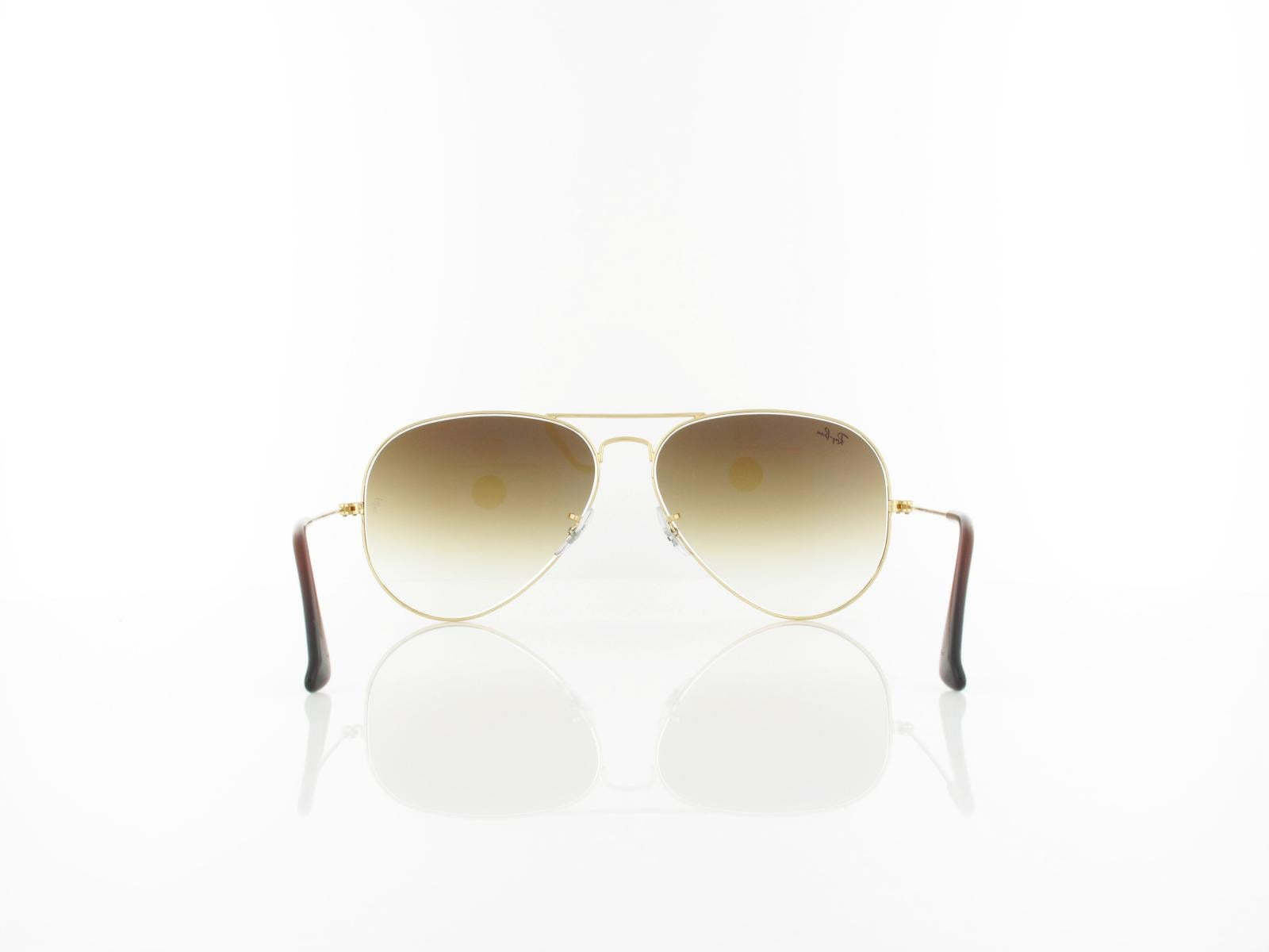 Ray Ban | Aviator Large Metal RB3025 001/51 62 | arista / crystal brown gradient