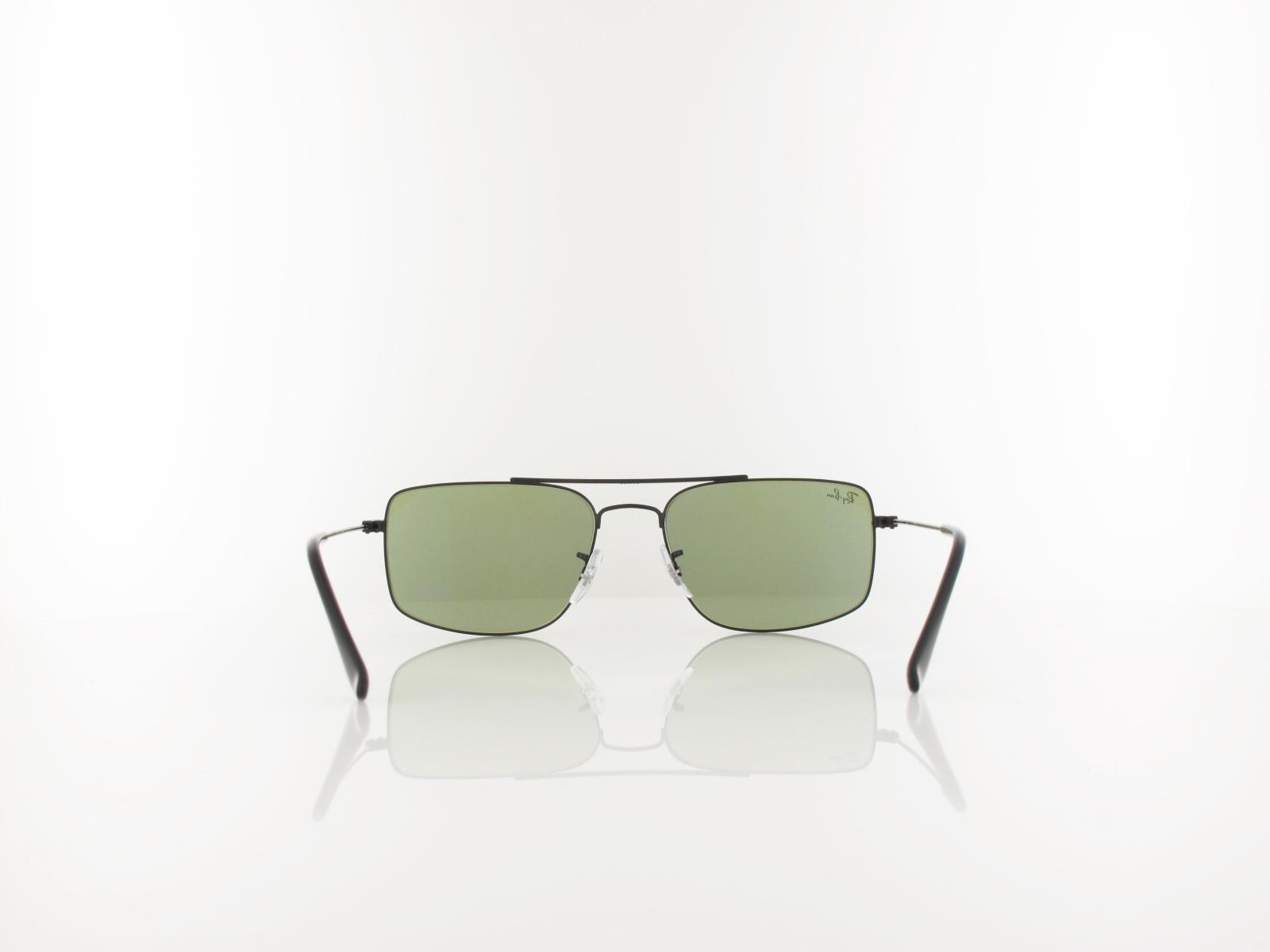 Ray Ban | EXPLORER 3 RB3779 002/4E 56 | black / green