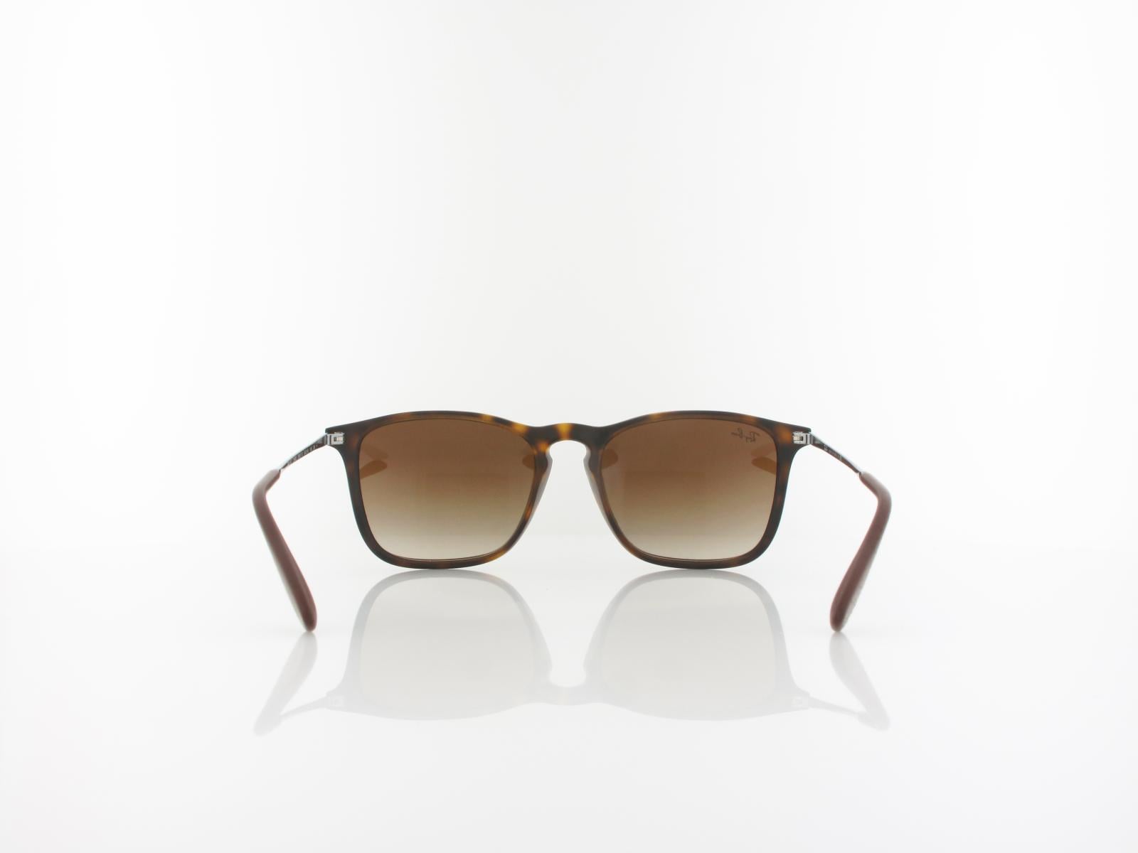 Ray Ban | Chris RB4187 856/13 54 | rubber havana / brown gradient