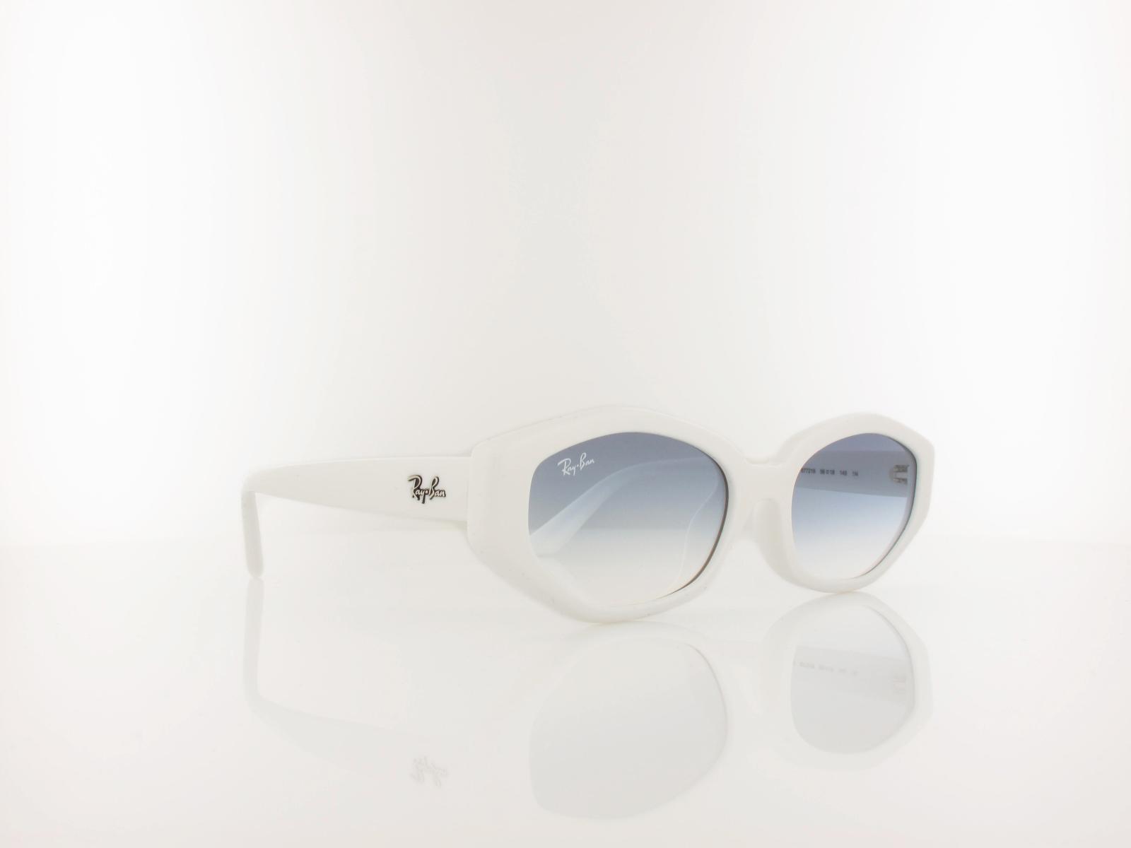 Ray Ban | RB4473D 677219 56 | white / clear gradient light blue