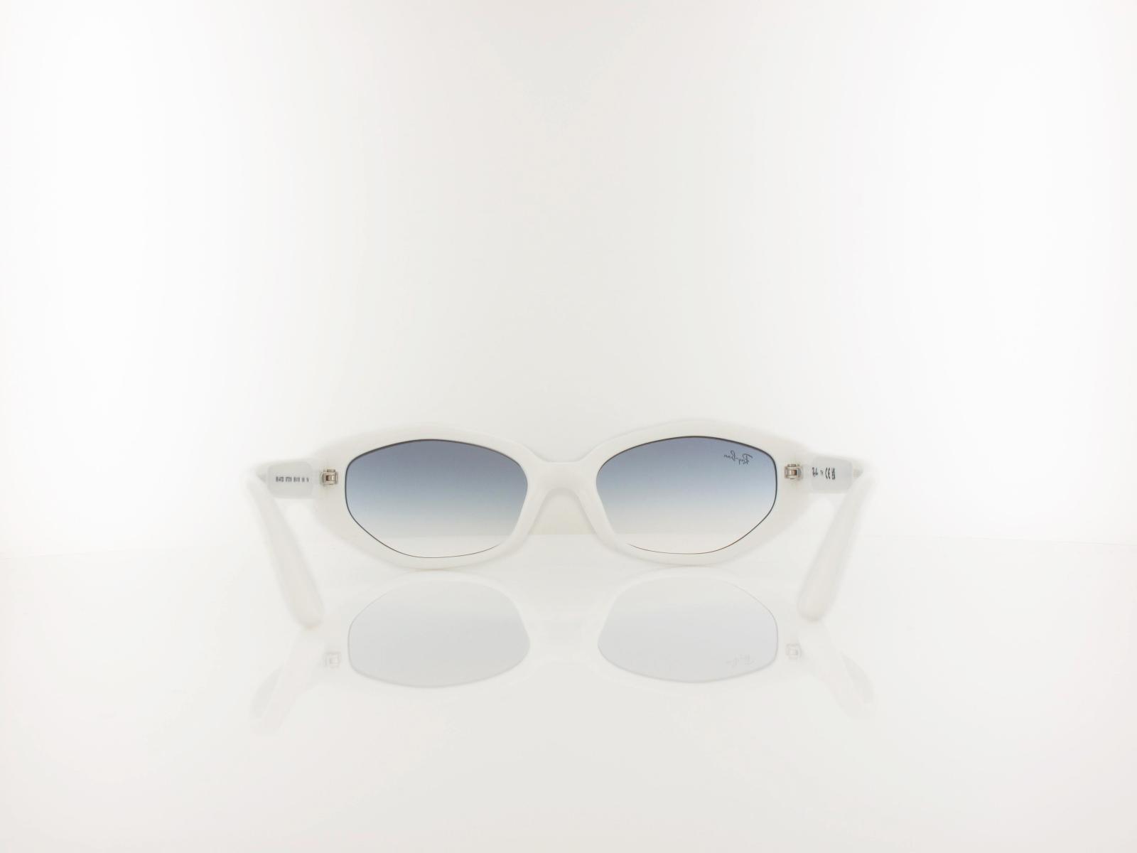 Ray Ban | RB4473D 677219 56 | white / clear gradient light blue