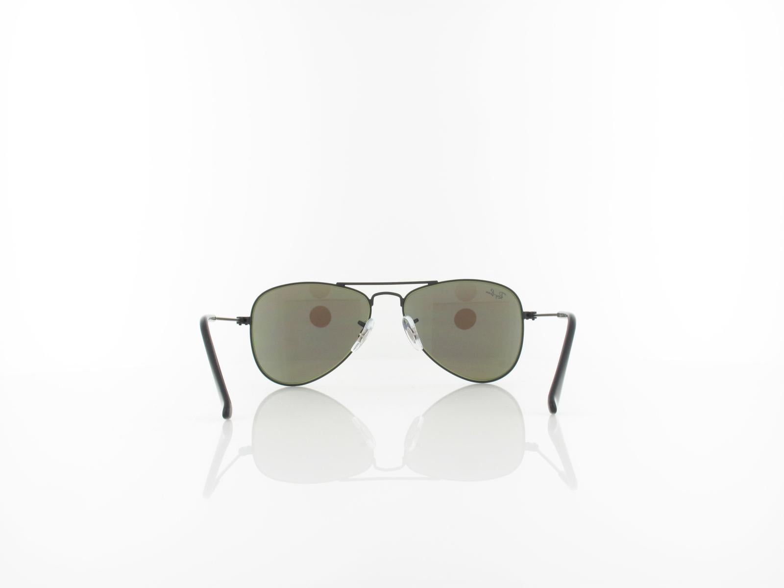 Ray Ban | Aviator KIDS RJ9506S 201/55 50 | matte black / blue mirror