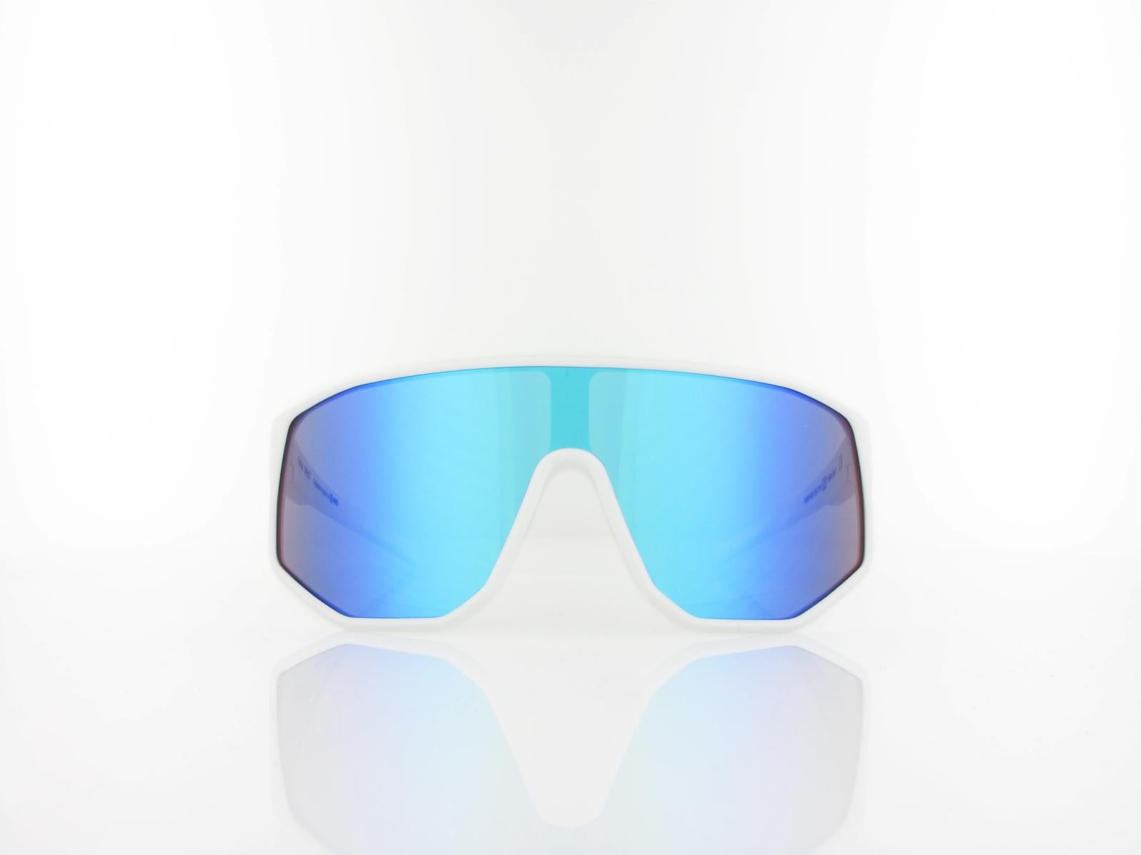 Red Bull SPECT | DASH 005 129 | white / smoke with blue mirror