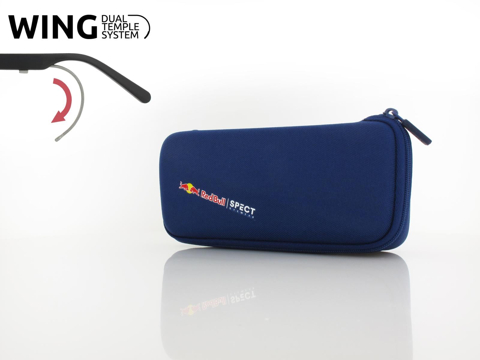 Red Bull SPECT | KREY 02P 58 | black / brown with red mirror polarized
