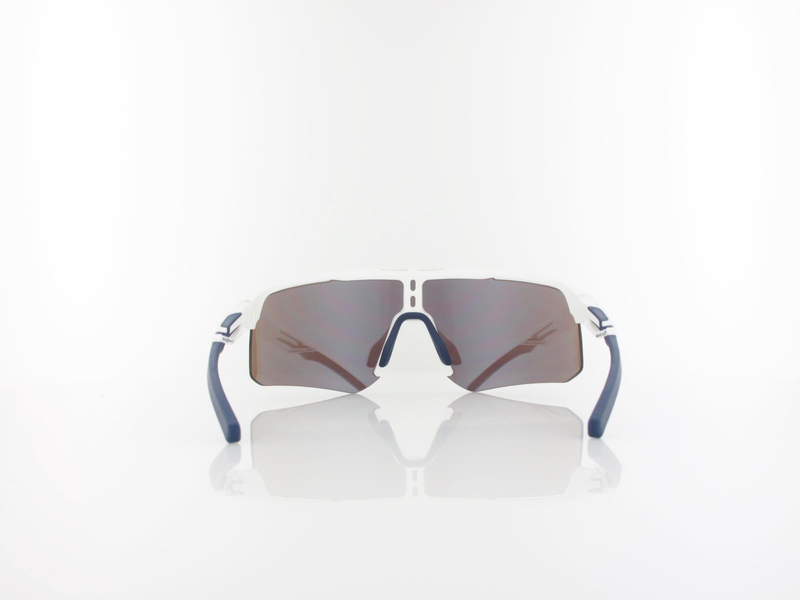 Red Bull SPECT | RIDDLE 005 141 | white / smoke with blue mirror