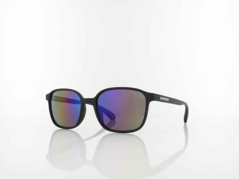 Superdry | 5028 104 52 | matte black / rainbow mirror