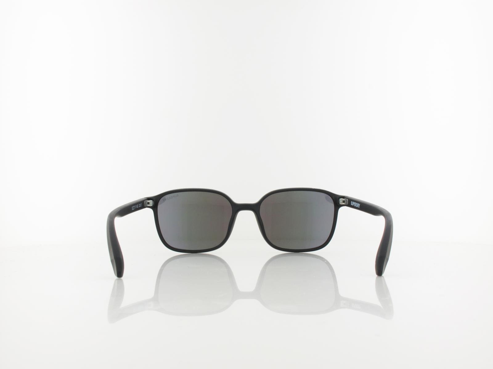 Superdry | 5028 104 52 | matte black / rainbow mirror