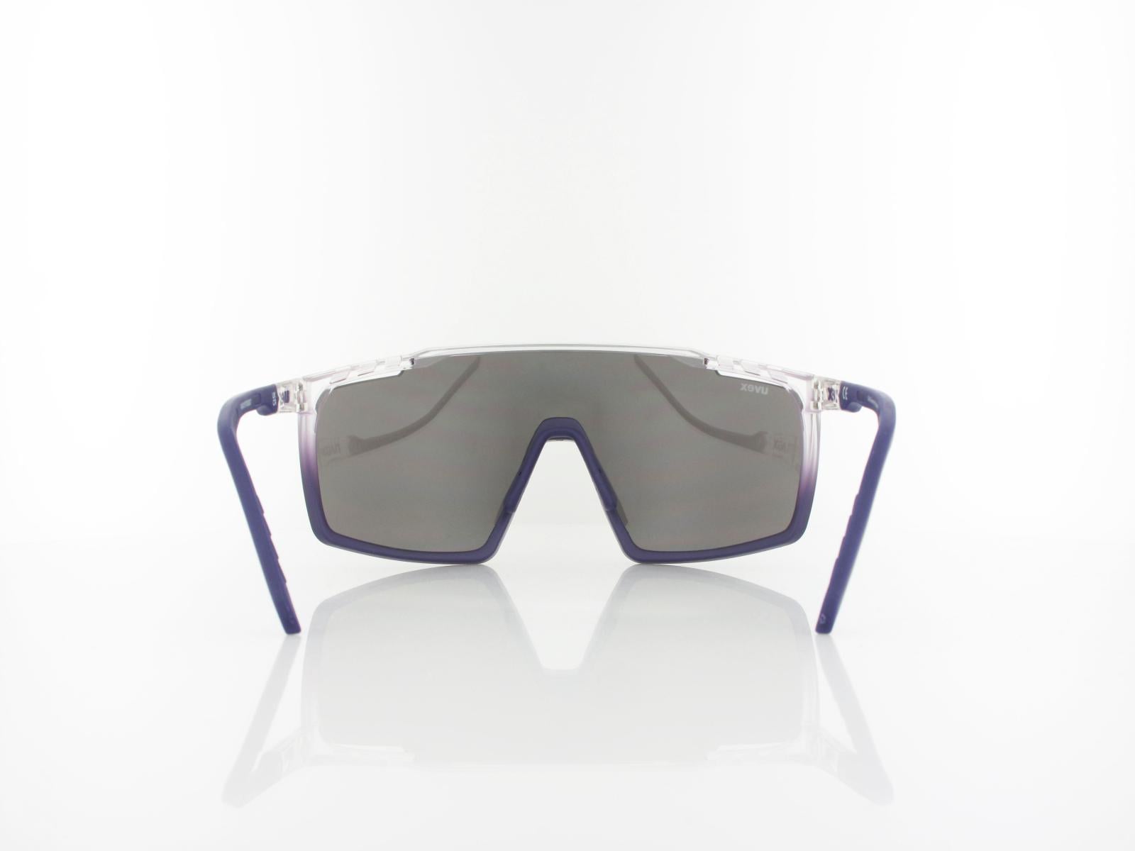 UVEX | mtn perform S533039 9416 136 | clear-met purple / supravision mirror silver