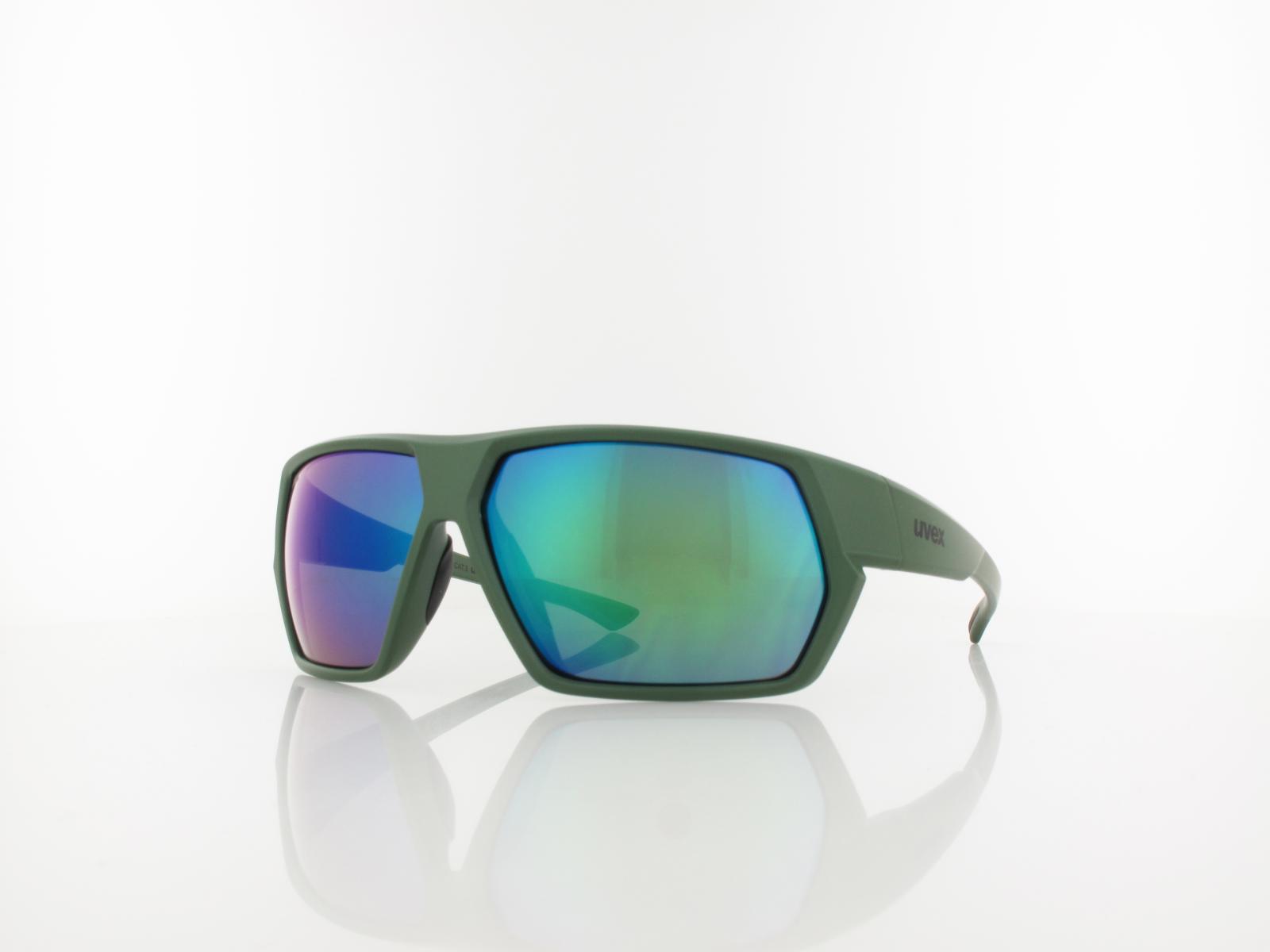 UVEX | sportstyle 238 S533059 7716 65 | moss matt / mirror green