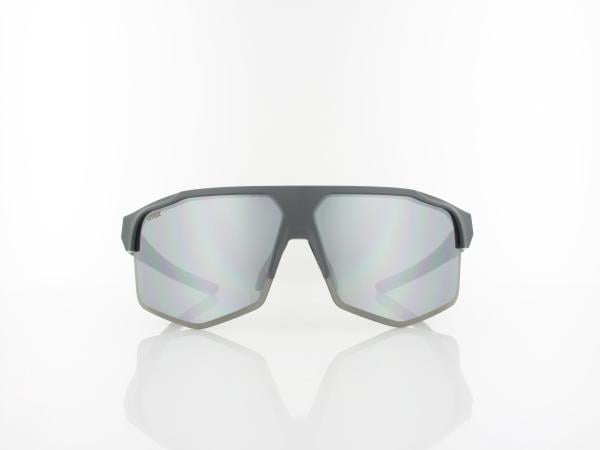 UVEX | axos set S533081 5516 70 | grey matt / mirror silver - clear