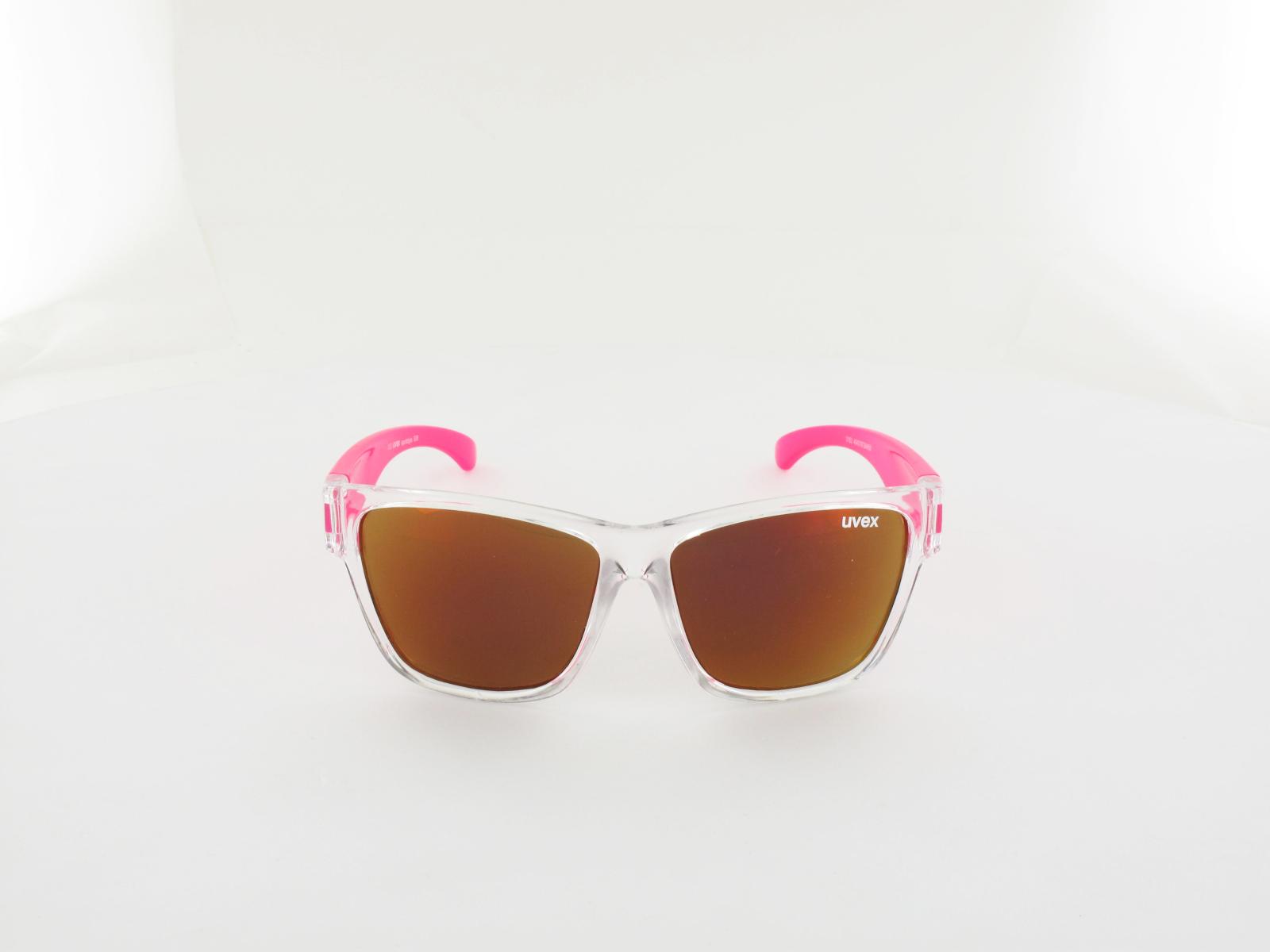 UVEX | Sportstyle KIDS 508 S533895 9316 47 | clear pink / mirror red