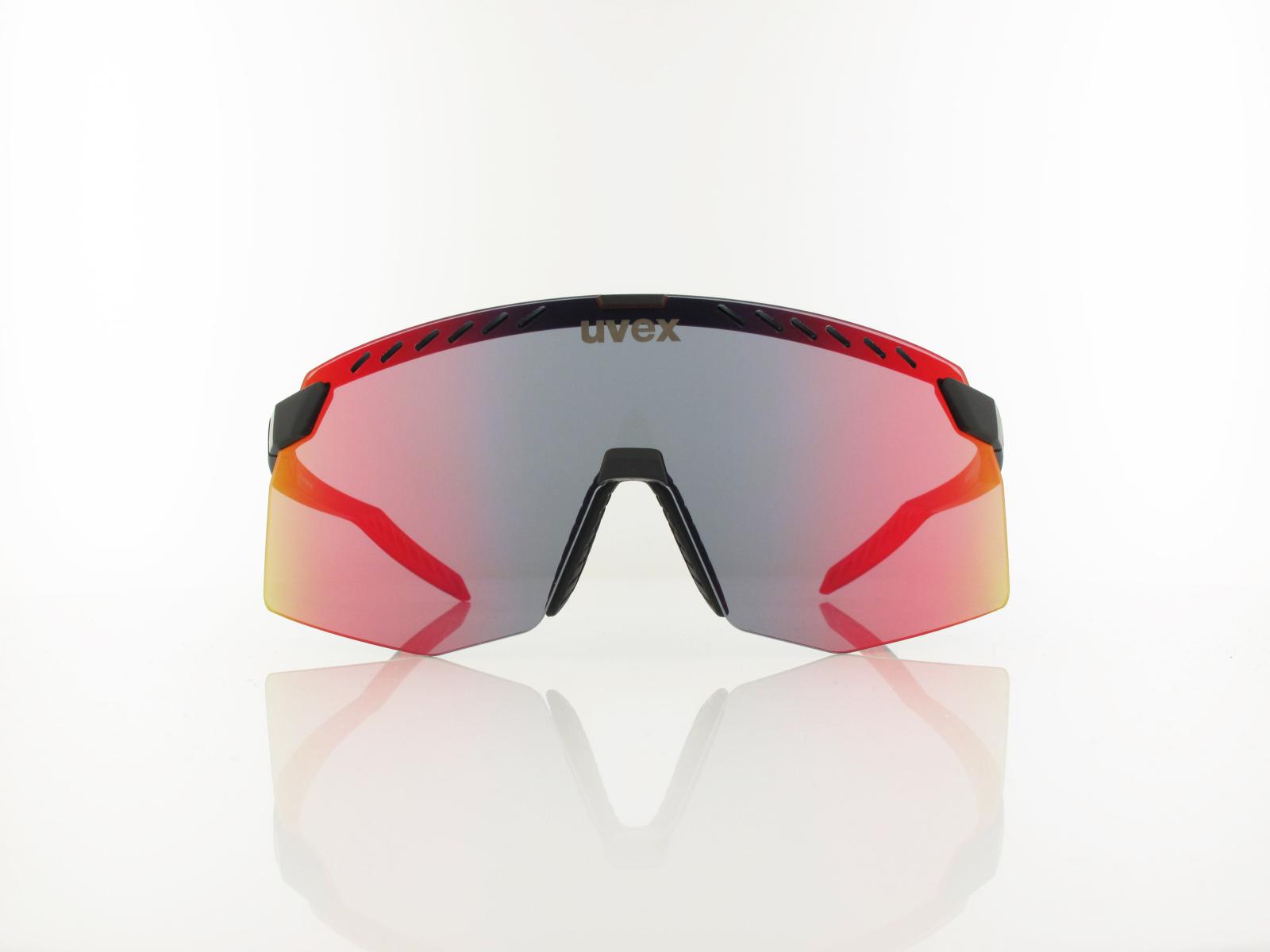 UVEX | pace stage S534013 2216 145 | black matt / mirror red