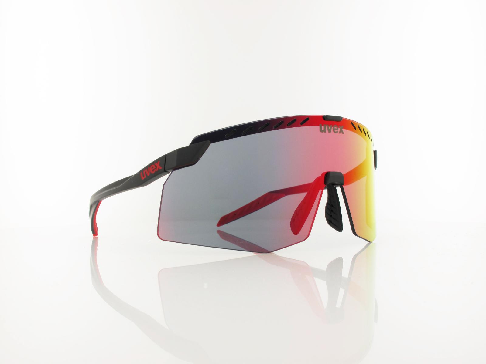 UVEX | pace stage S534013 2216 145 | black matt / mirror red
