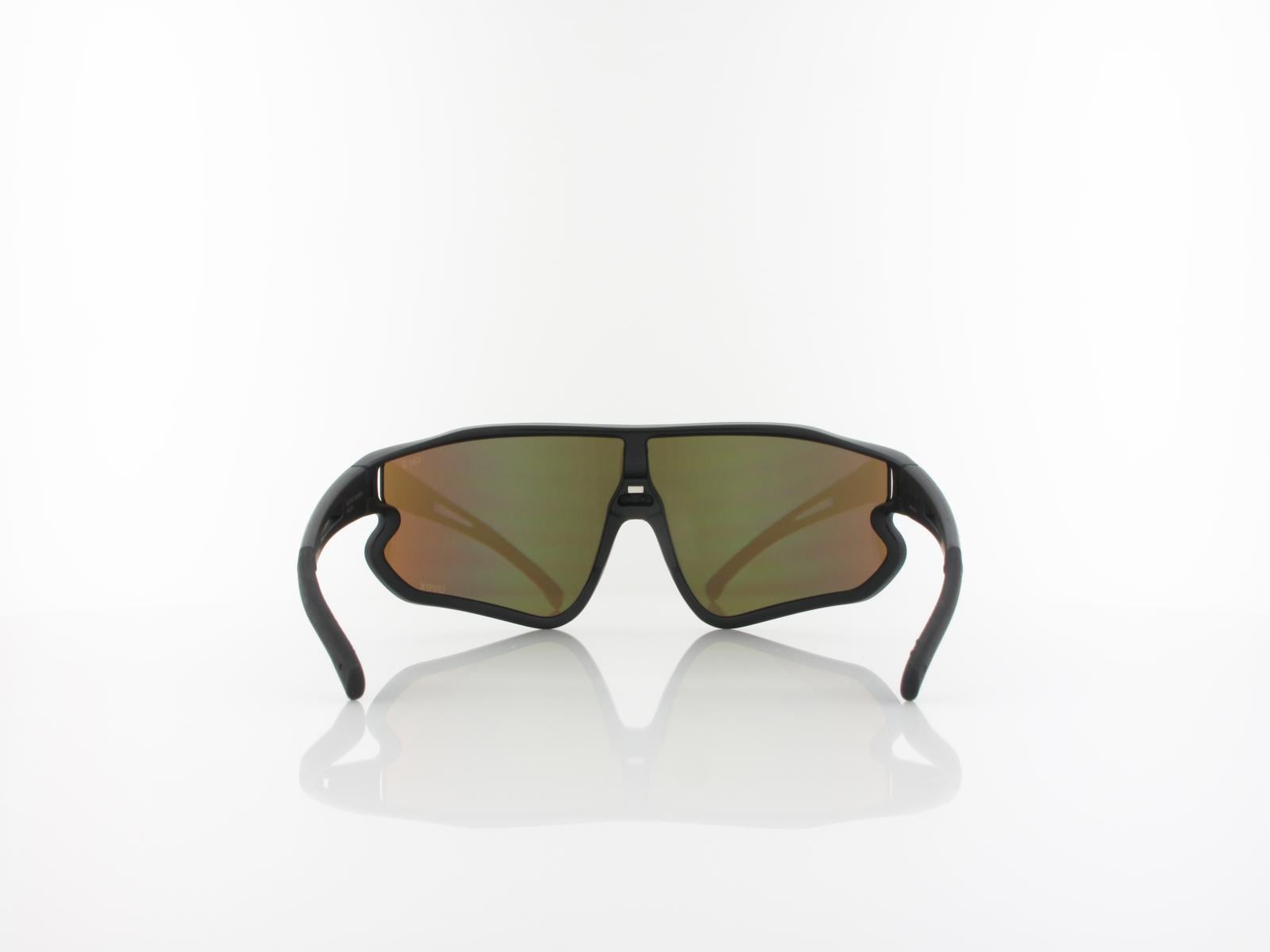 UVEX | RXs 4301 1200 9053 135 | black matt / brown - gold mirror