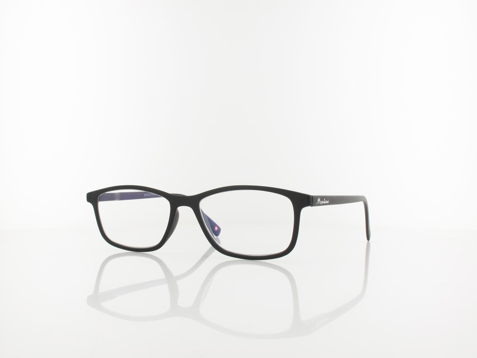Brilando | BLF51 BLUE-UVFertiglesebrille | matt black | +2,00