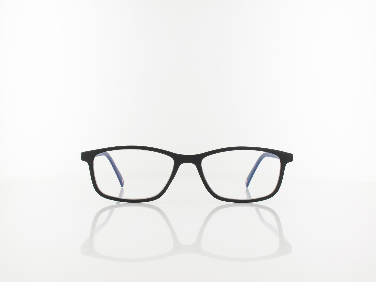Brilando | BLF51 BLUE-UVFertiglesebrille | matt black | +2,00