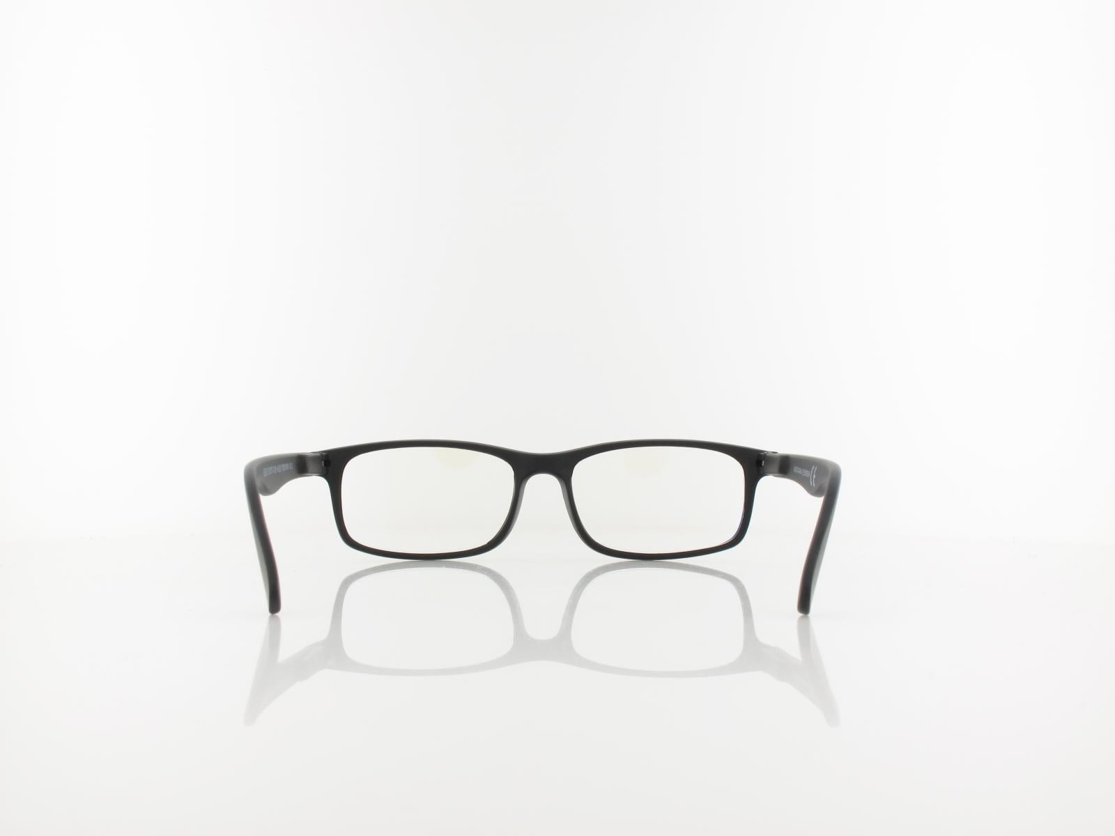 Brilando | HBLF83 BLUE-UV Fertiglesebrille | black | +1,50