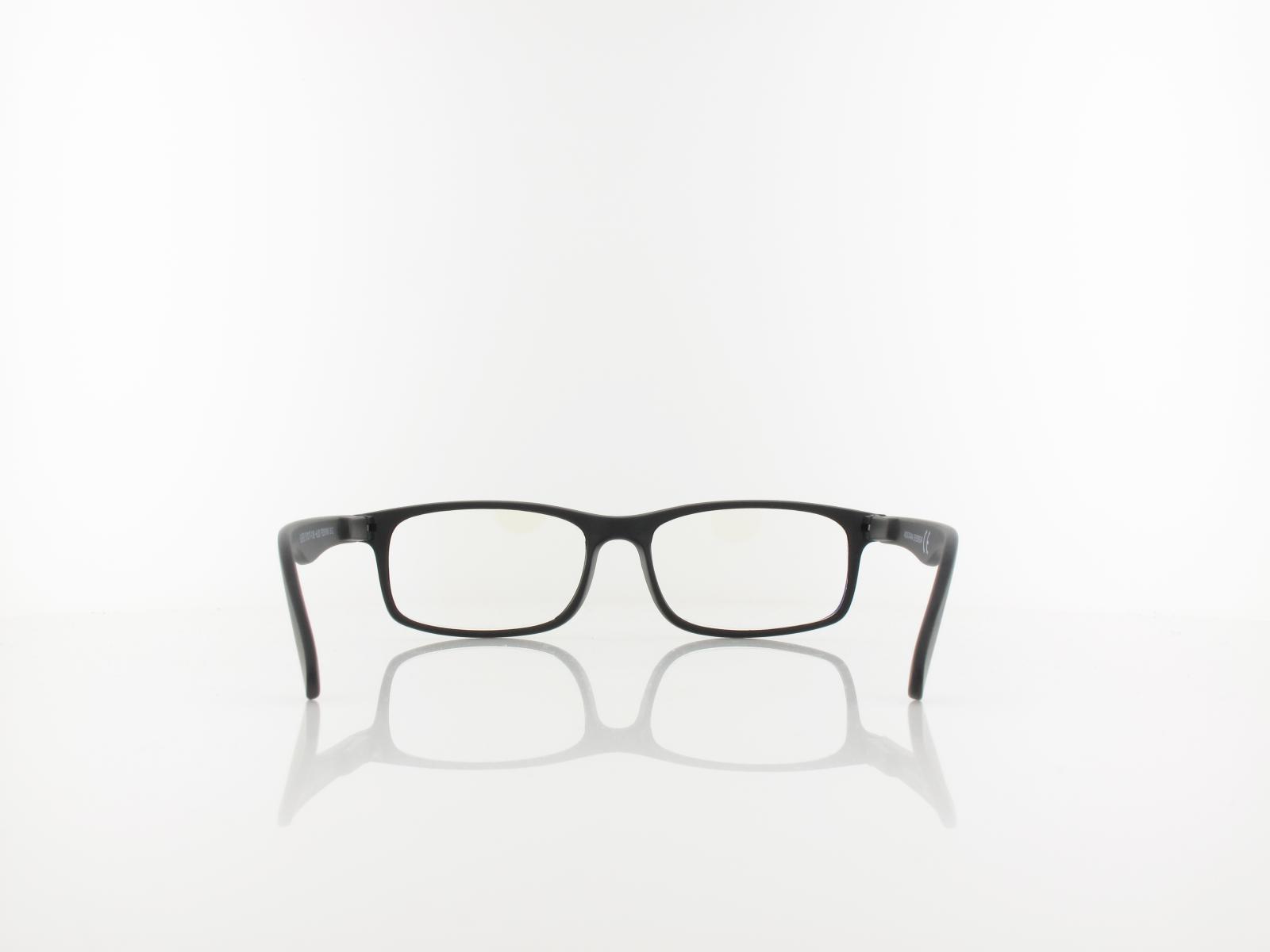Brilando | HBLF83 BLUE-UV Fertiglesebrille | black | +3,50
