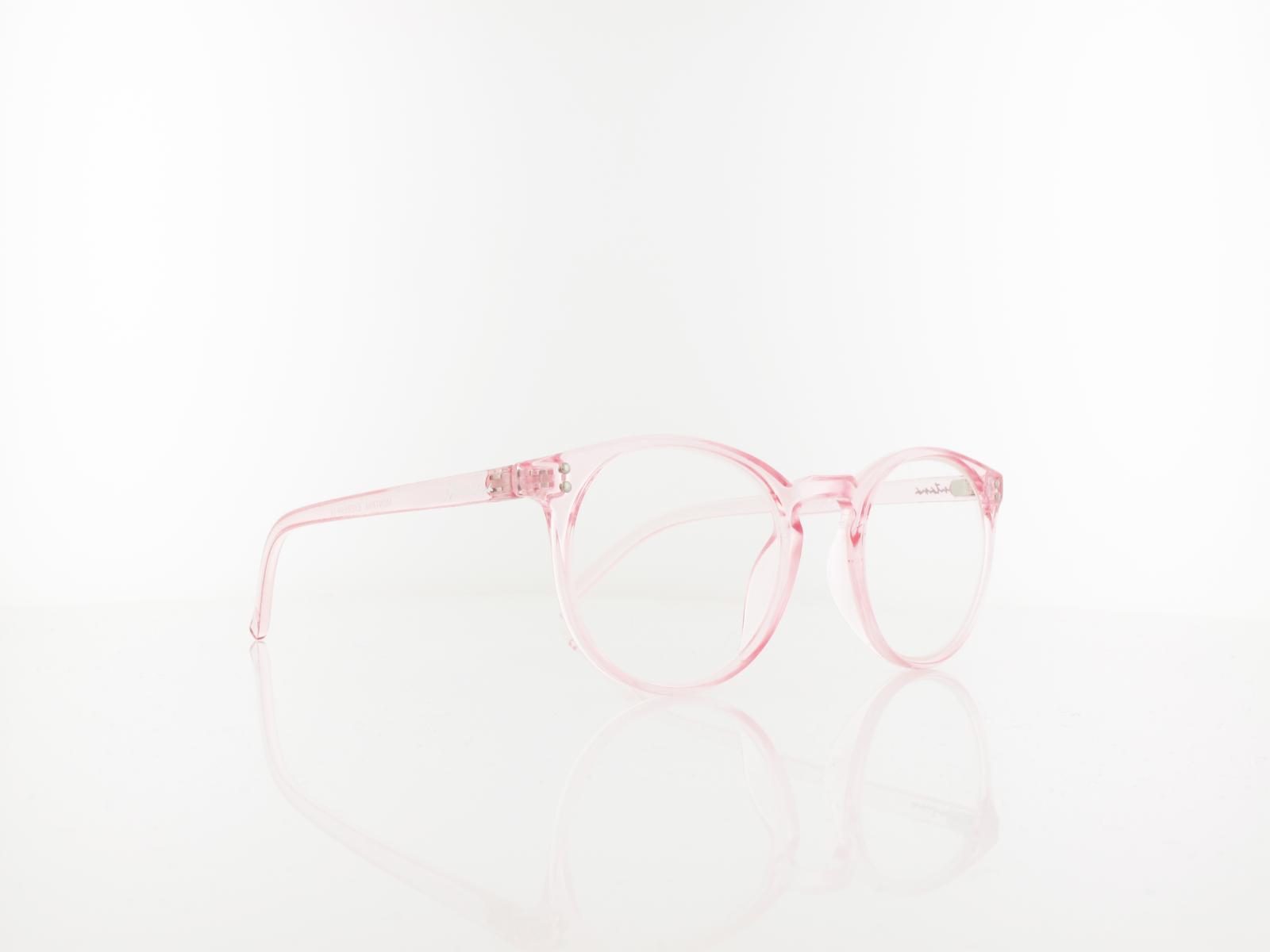 Brilando | HMR55B Fertiglesebrille | clear pink | +1,00