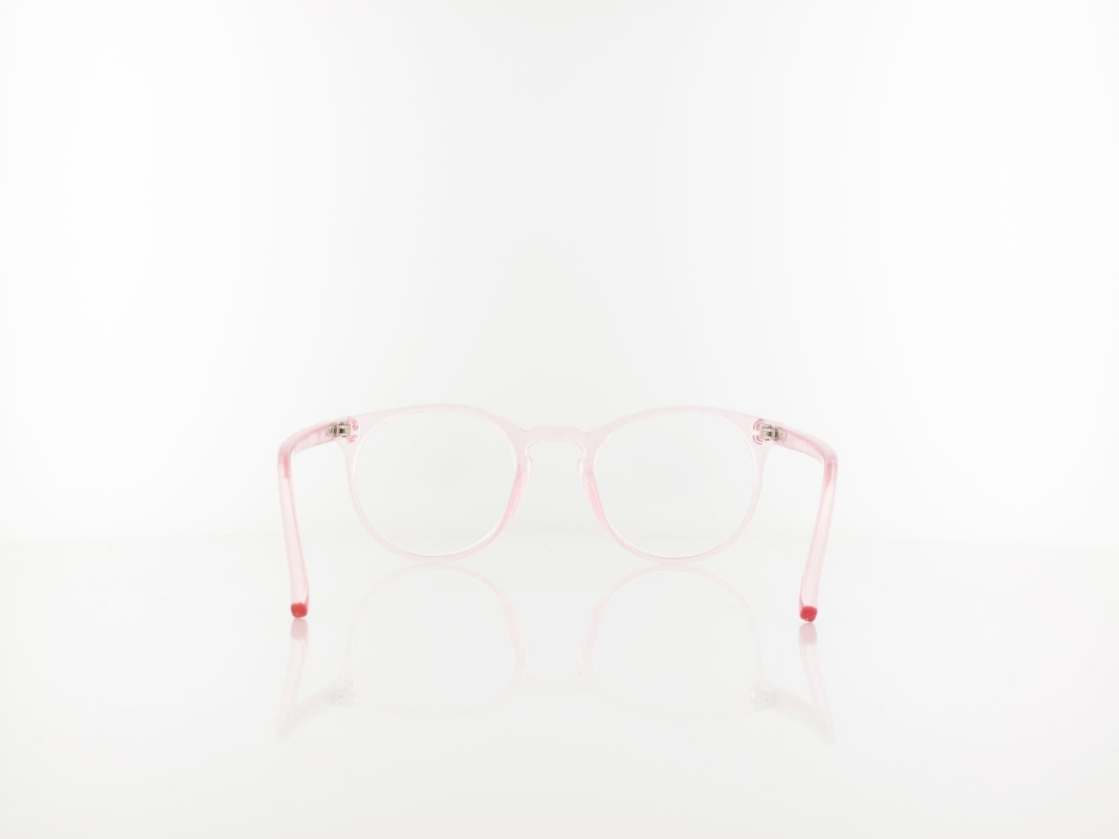 Brilando | HMR55B Fertiglesebrille | clear pink | +2,00