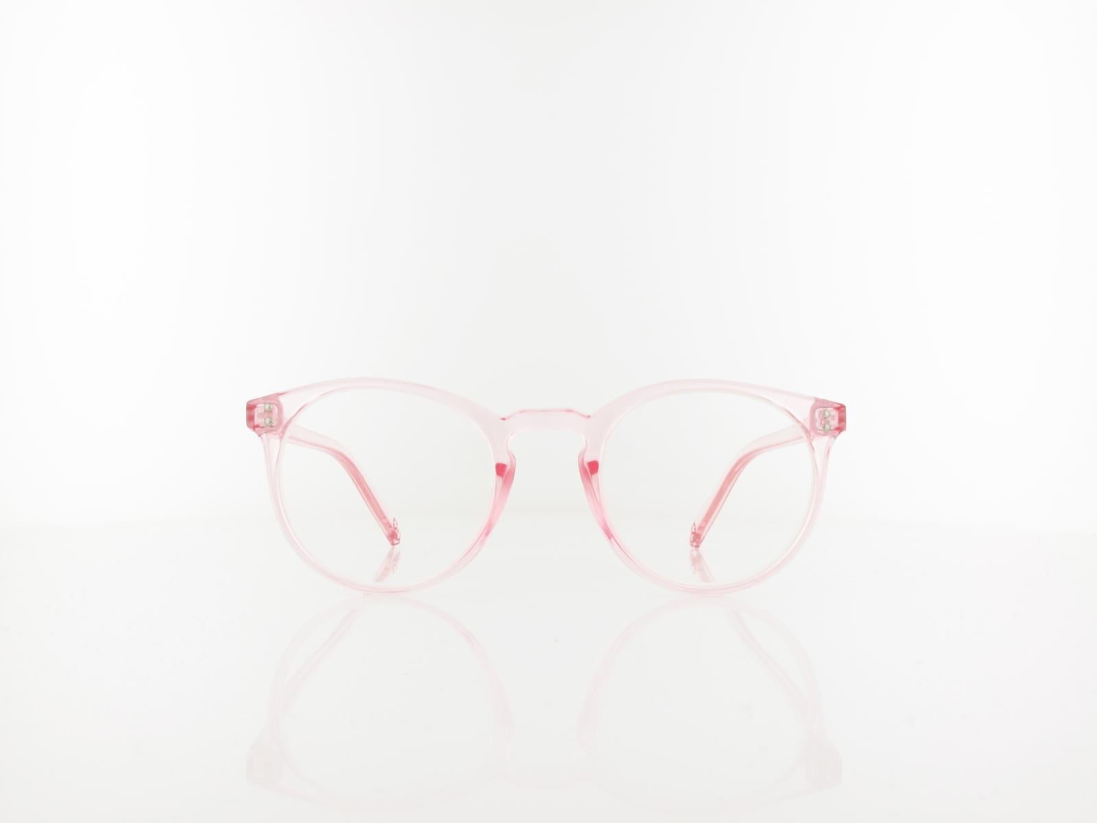 Brilando | HMR55B Fertiglesebrille | clear pink | +2,50