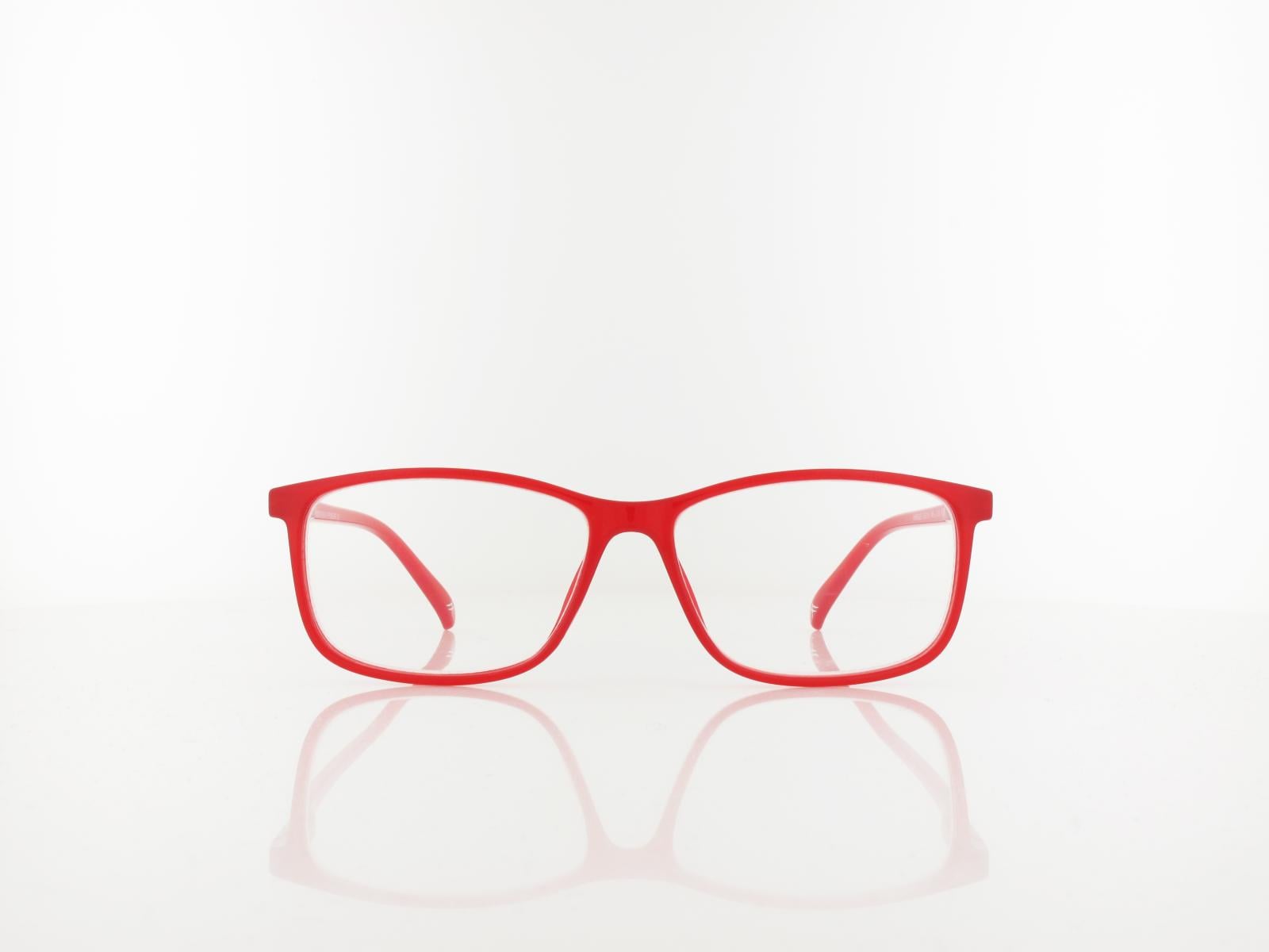 Brilando | HMR62G Fertiglesebrille | milky red | +1,00