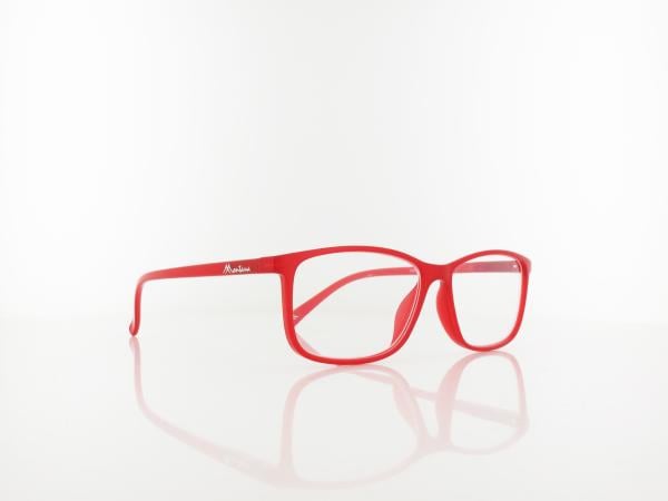 Brilando | HMR62G Fertiglesebrille | milky red | +1,00