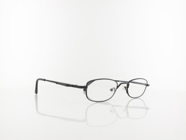Brilando | HMR63B Fertiglesebrille | matt black | +3,50
