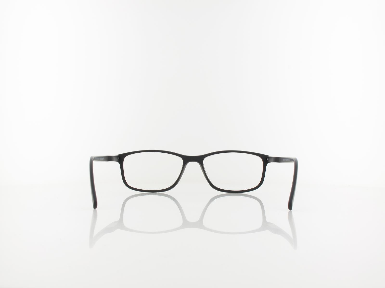 Brilando | MR51 Fertiglesebrille | matt black | +2,50