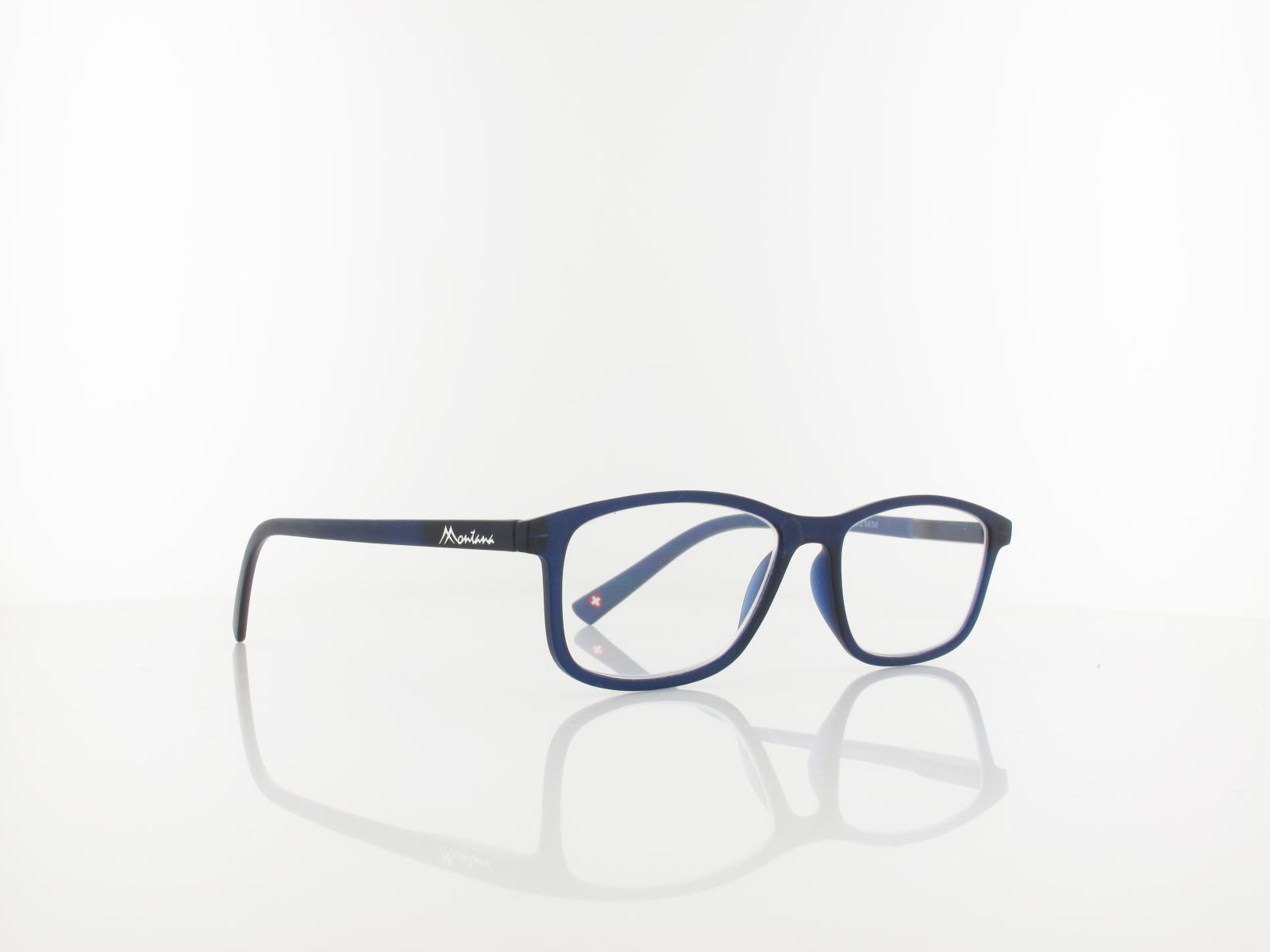Brilando | MR51A Fertiglesebrille | matt blue | +2,50