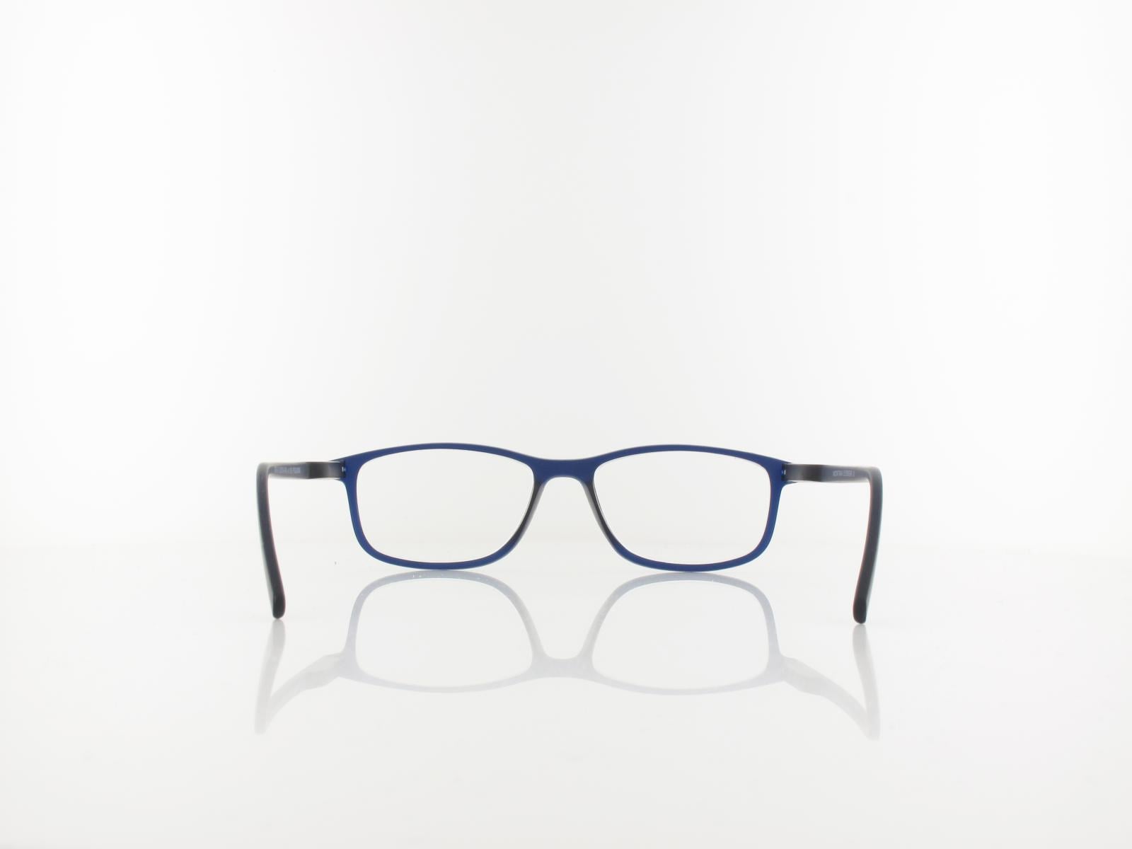 Brilando | MR51A Fertiglesebrille | matt blue | +3,50