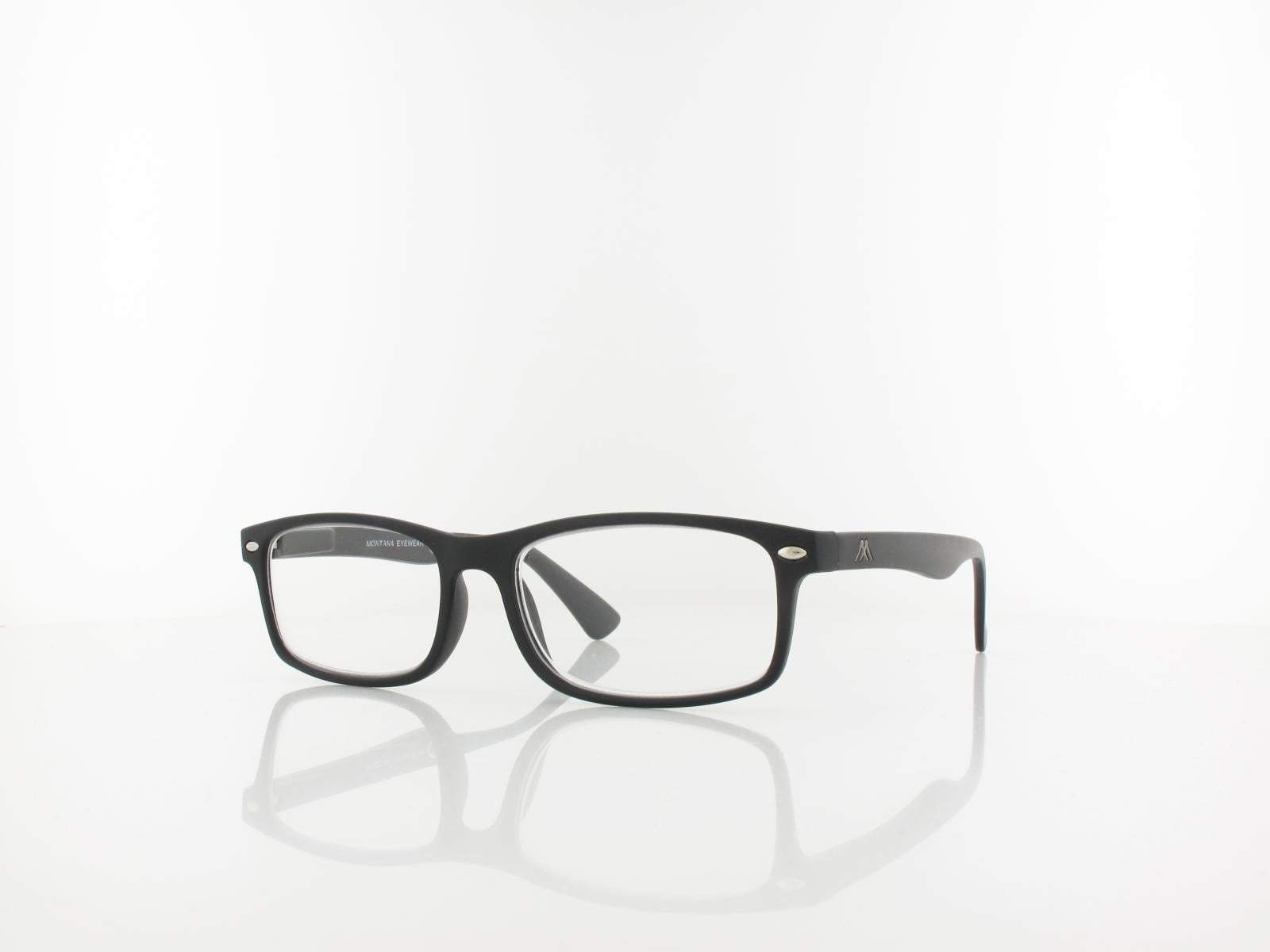 Brilando | MR83 Fertiglesebrille | matte black | +1,00